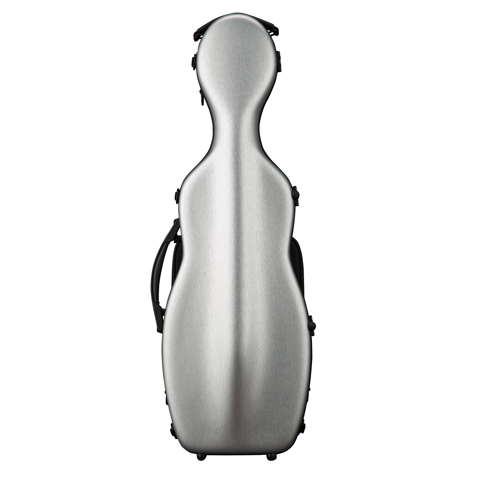 CAVL30 Polycarbonat 4/4 Violinkoffer Brushed Silver