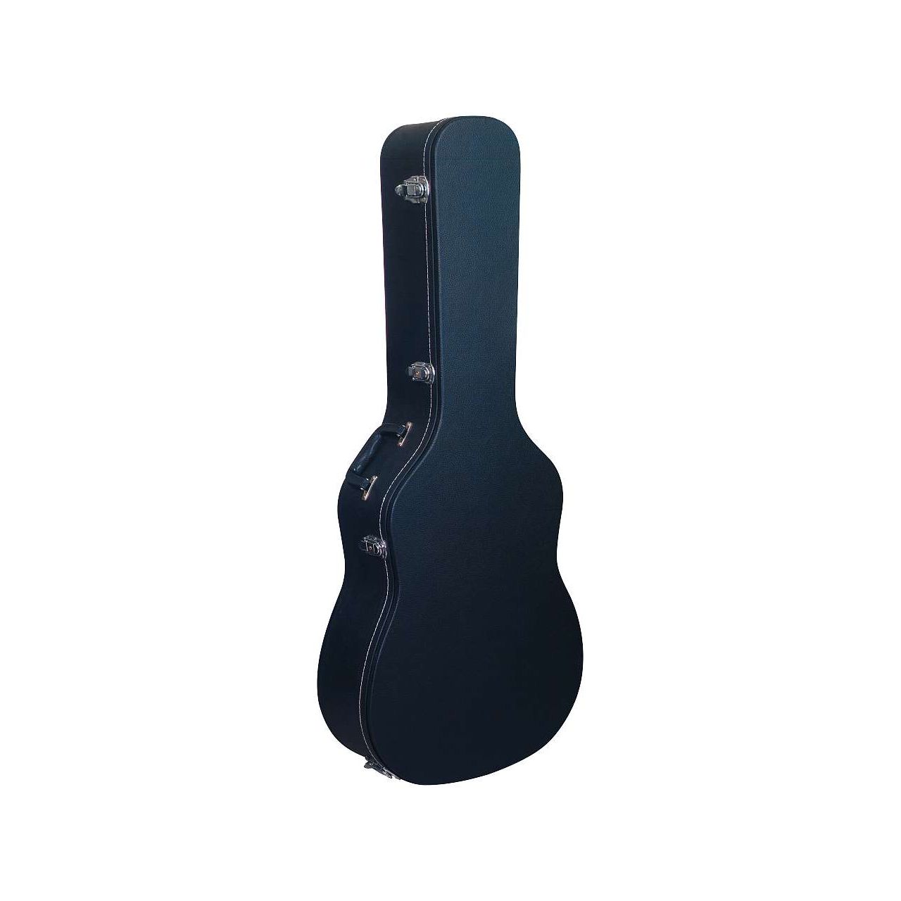 Gitarrenkoffer für Westerngitarren - Black Tolex