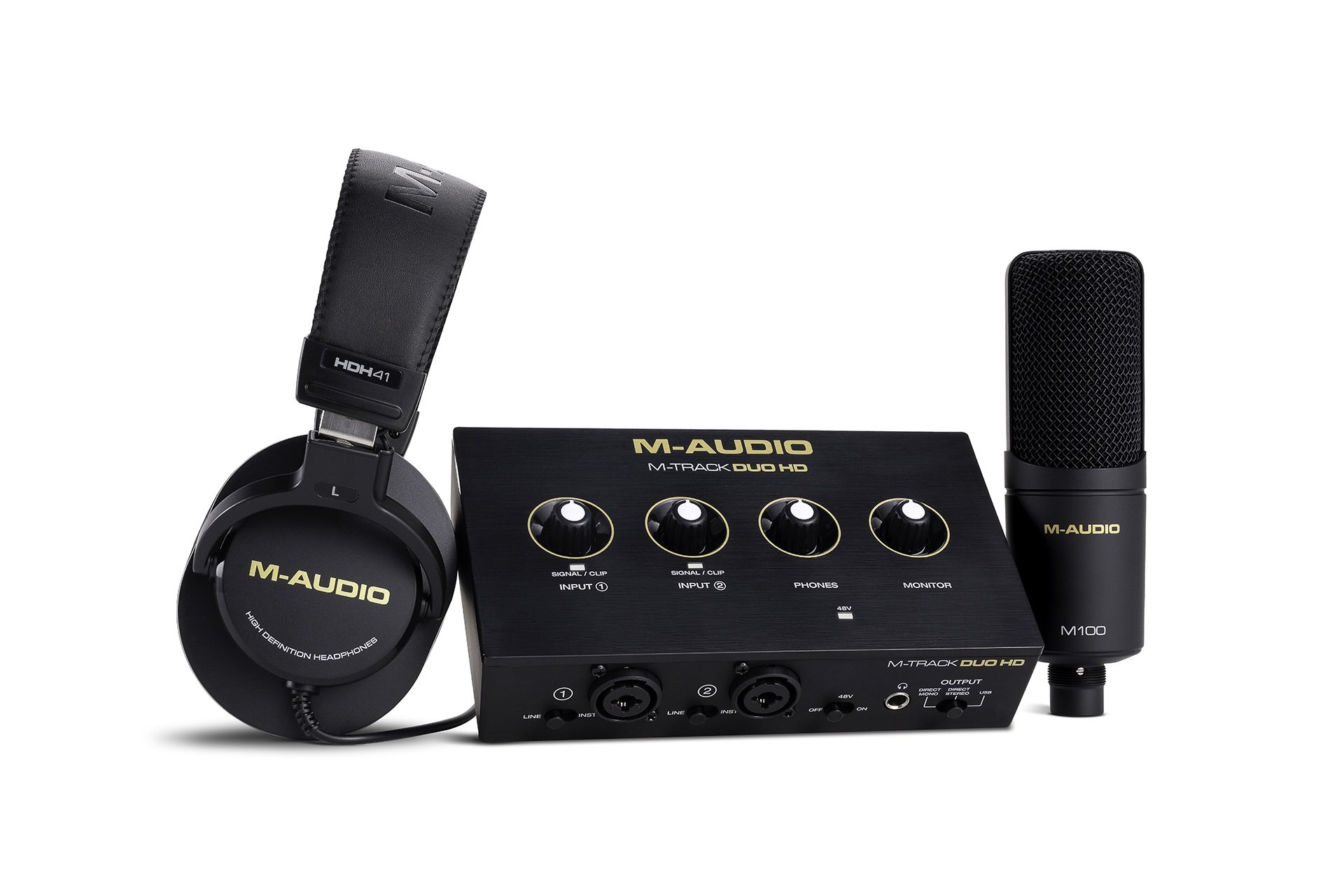 M-Track Duo HD Producer Pack