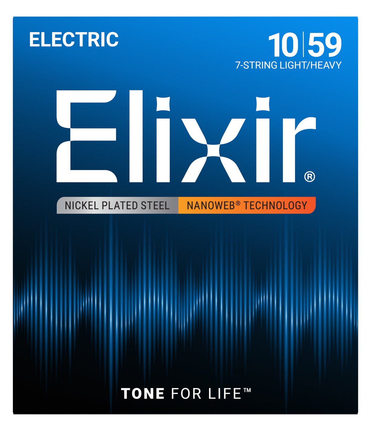12074 Nanoweb Electric 7-String 10-59 Light/Heavy