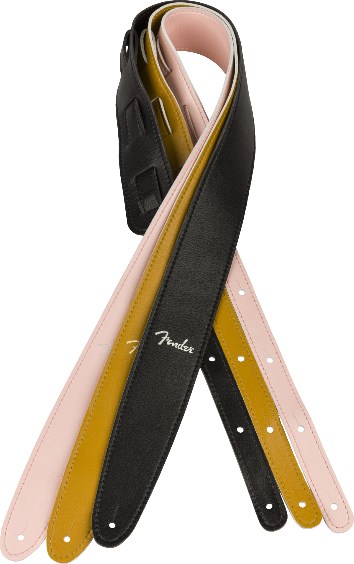 Vegan Leather Strap, Butterscotch, 2.5"