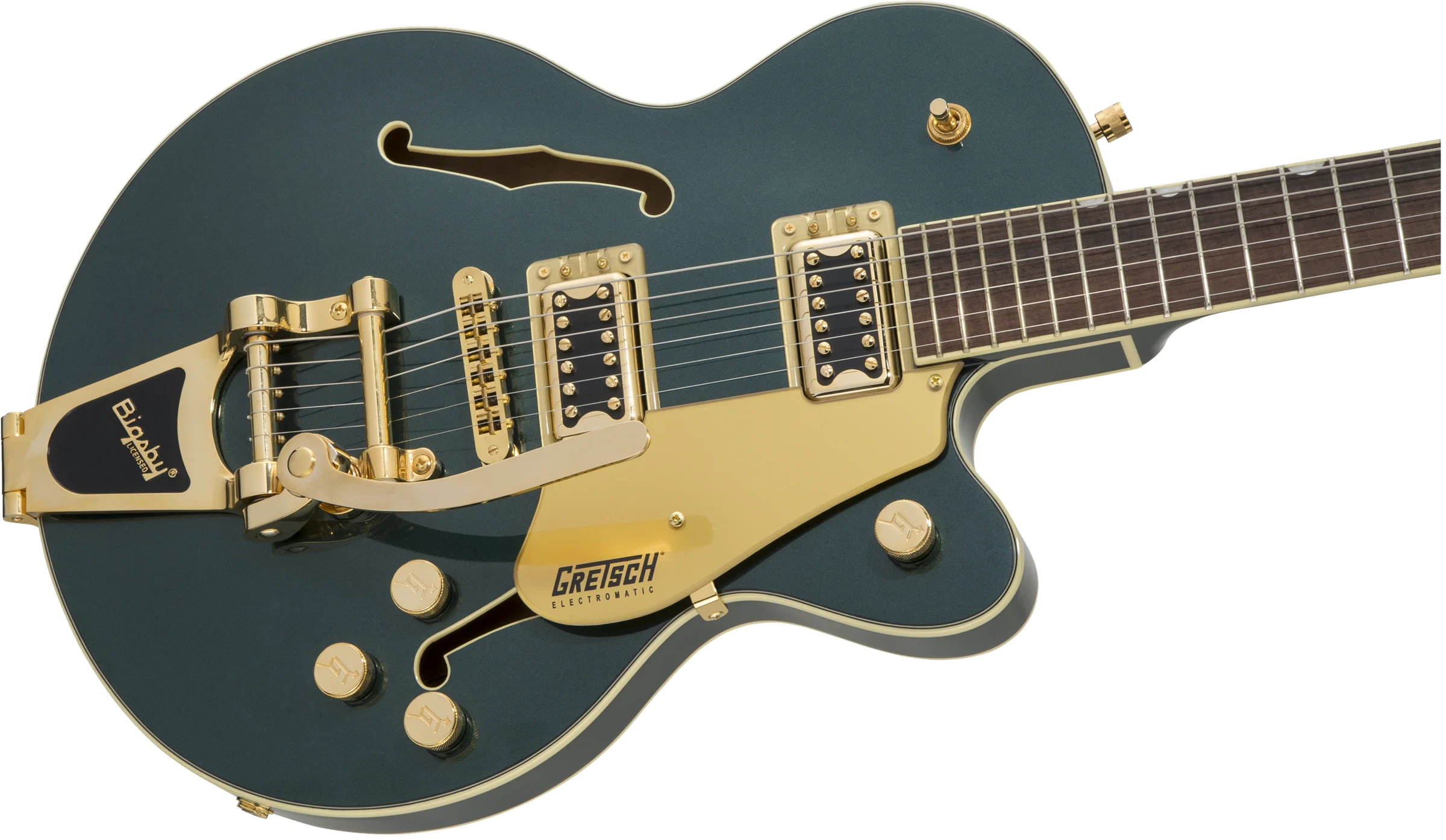 G5655TG Electromatic Center Block Jr. Bigsby Cadillac Green