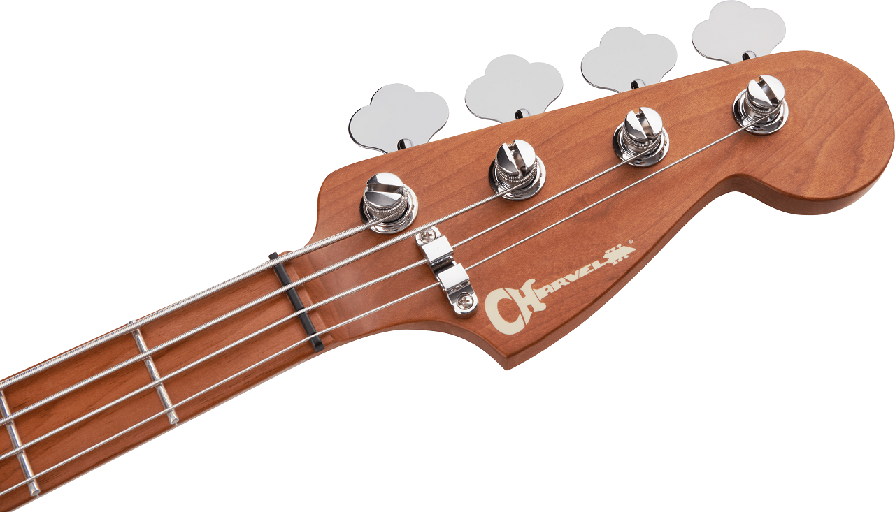 Pro-Mod San Dimas® Bass PJ IV, Caramelized Maple Fingerboard, Lime Green Metallic