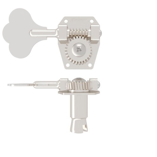 HB1 - Bass Tuning Machine, for G&L and Musicman, Treble Side - Nickel