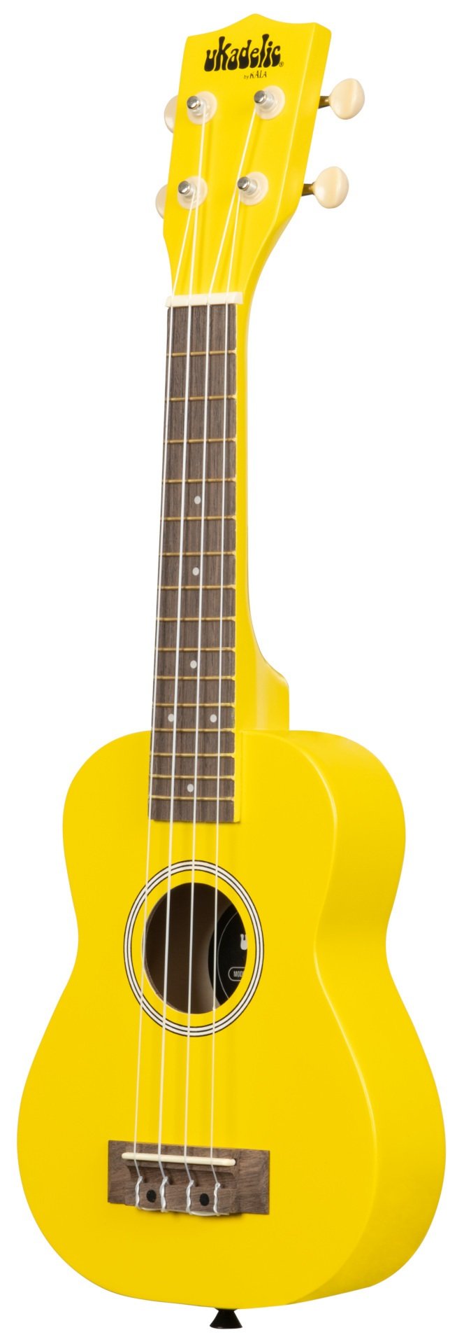 Ukadelic UK-TAXICAB - Taxi Cab Soprano Ukulele, with Tote Bag