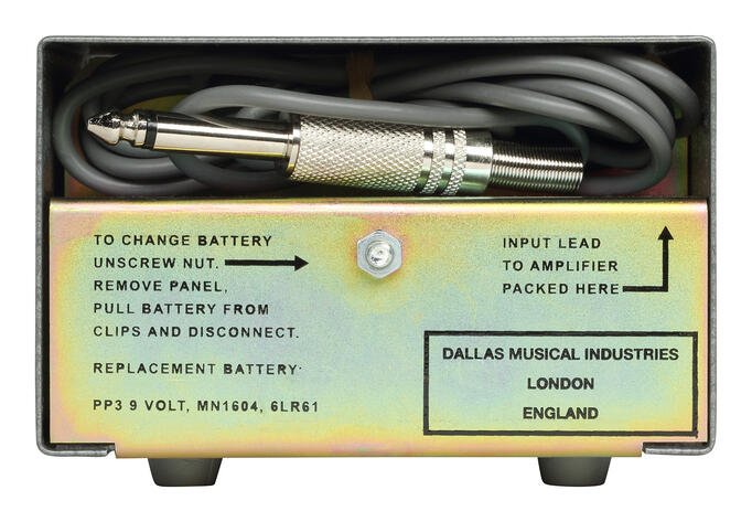 British Pedal Company Special Edition Mullard Loaded OC44 Dallas Rangemaster - Treble Booster