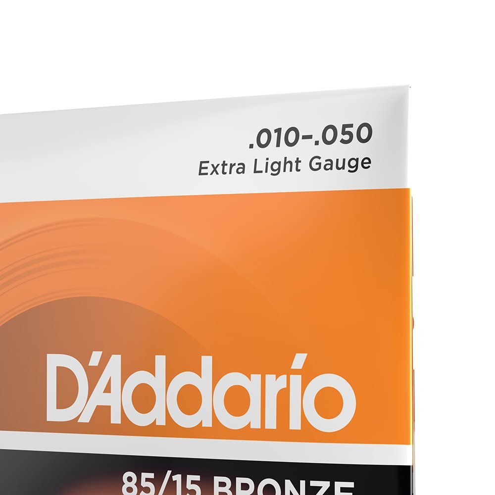 EZ900 Saiten für Akustikgitarre, 85/15 Bronze, Extra Light, 10-50