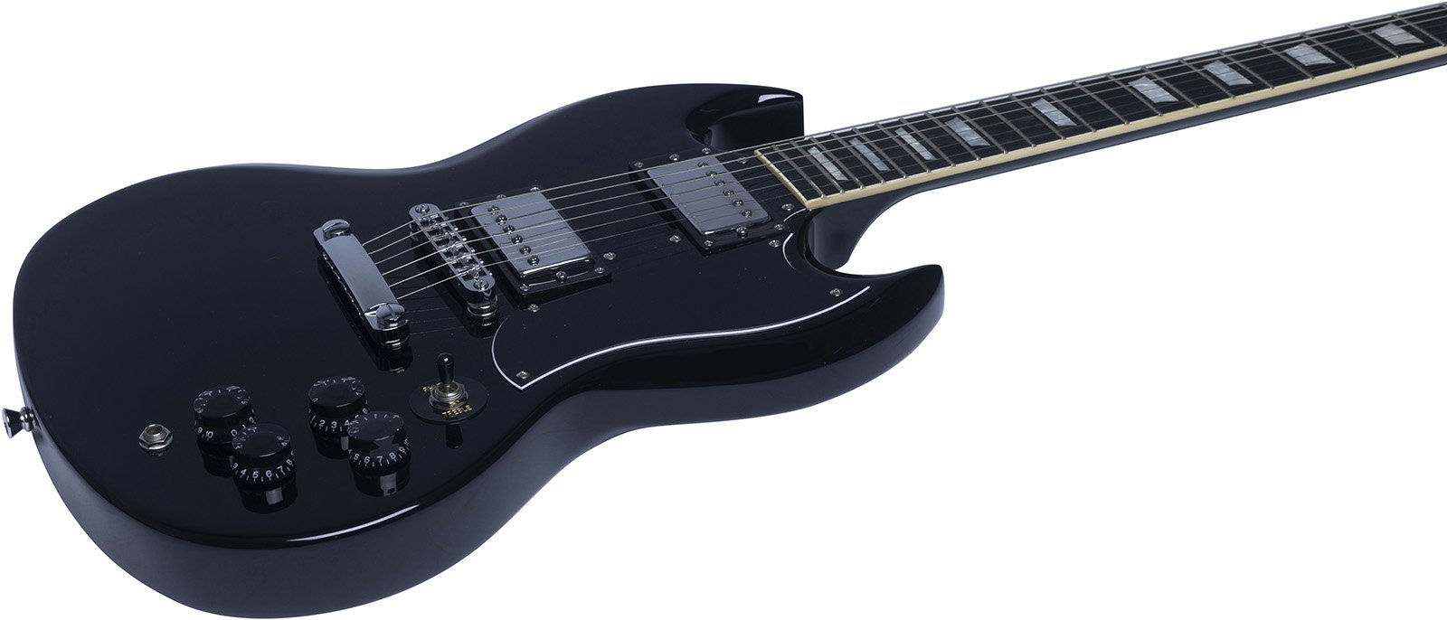 DV-300 E-Gitarre Black