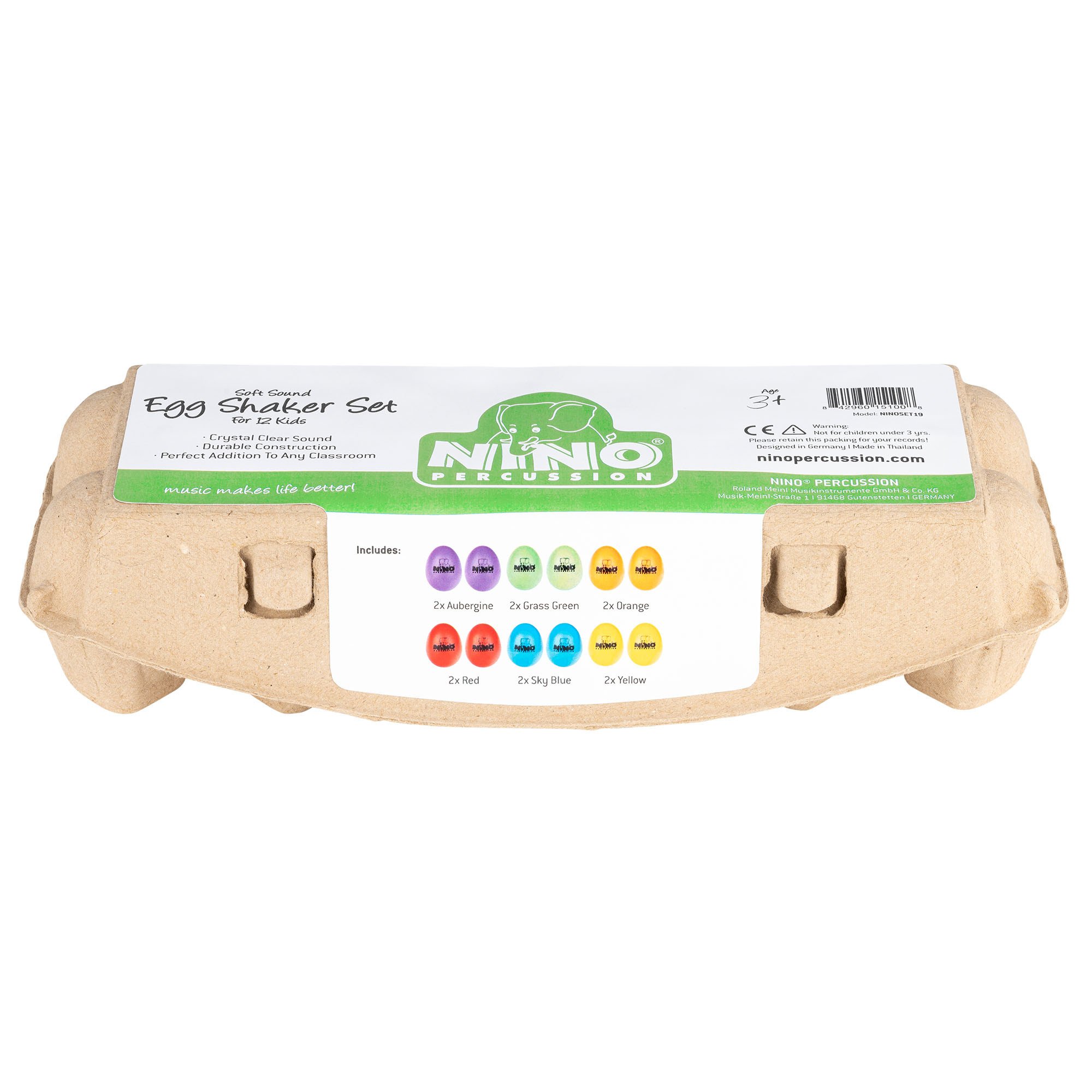 Egg Shaker Set - Soft Sound