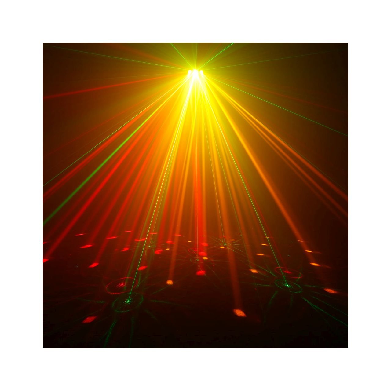 STORM FX - 3-in-1 Lichteffekt mit Grating-Laser, Strobe und Derby-Effekt
