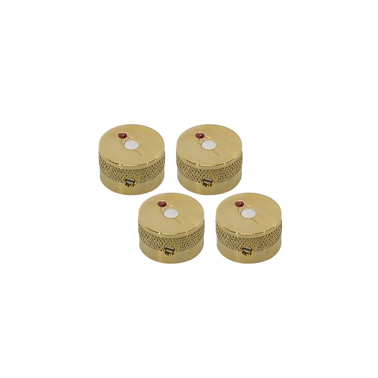 Knob Arrow Jewel Gold (4 pcs)