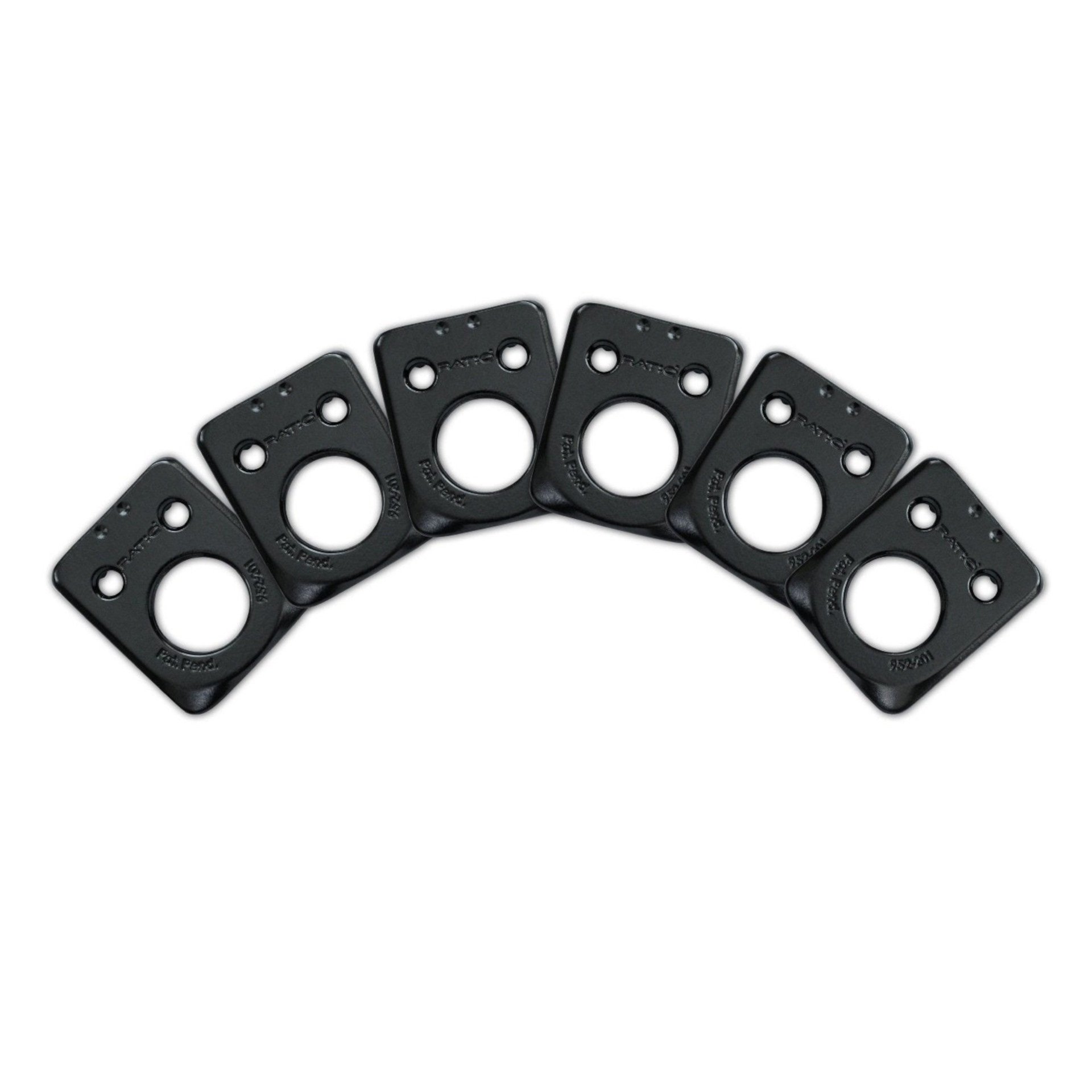 PRT-952-222-B0 Ratio InvisoMatch Mounting Plates Black