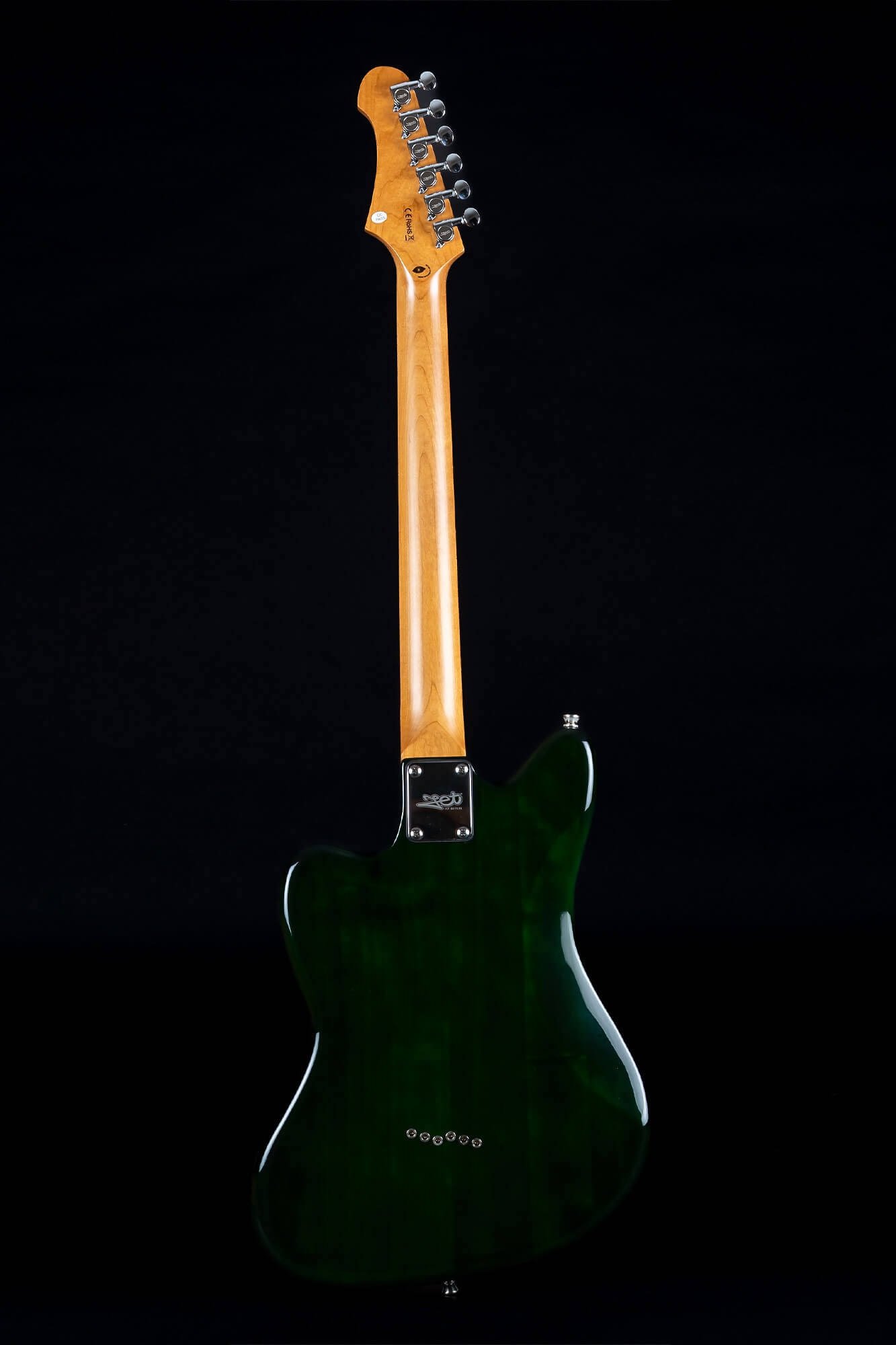 JJ-350 GR R Green Offset E-Gitarre