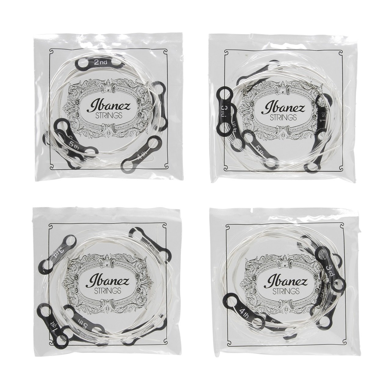 Konzertgitarrensaiten Nylon 4 Sets Stärken .0280/.0322/.0403/.029/.056/.043