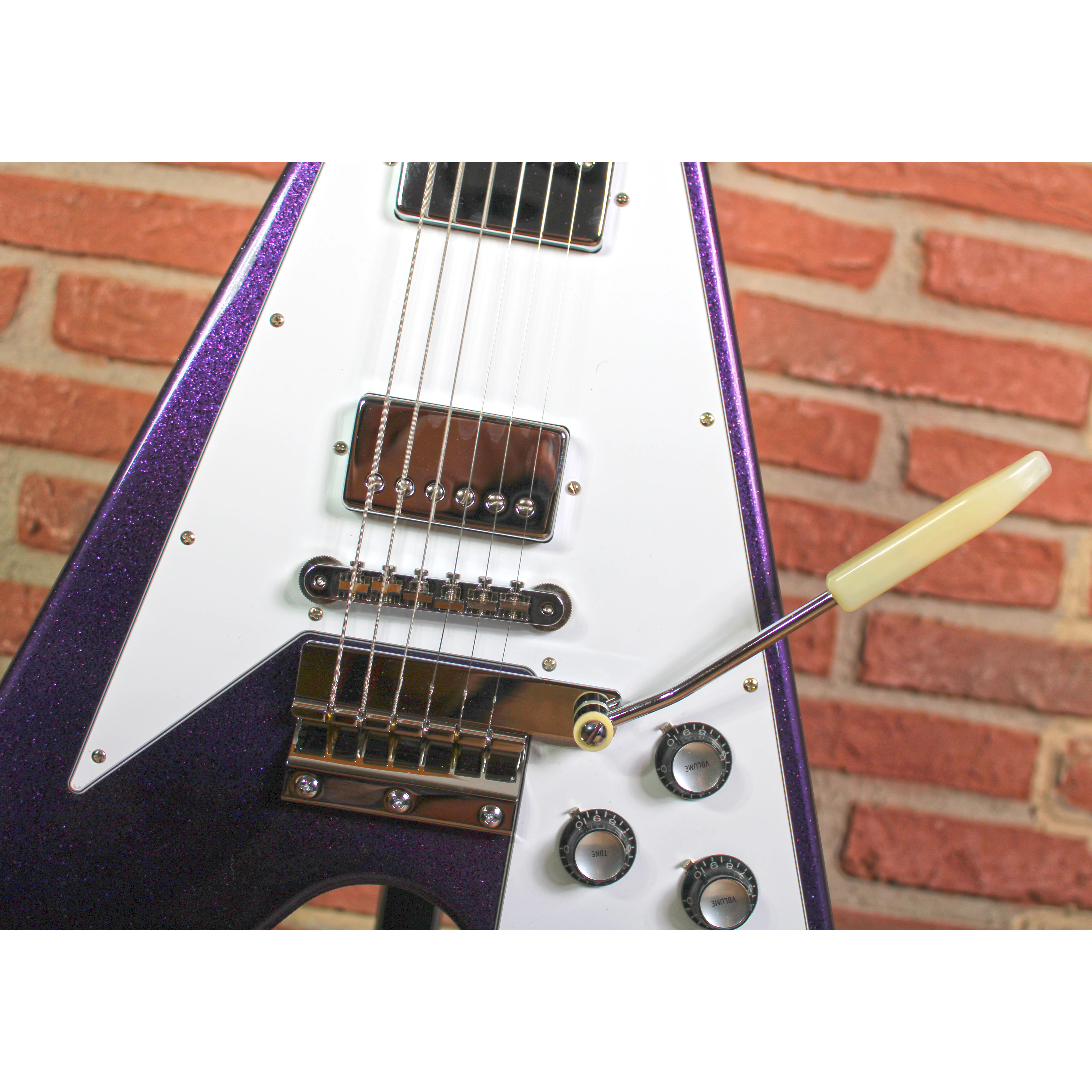 67 Flying V M2M Purple Sparkle Short Maestro Custom Shop