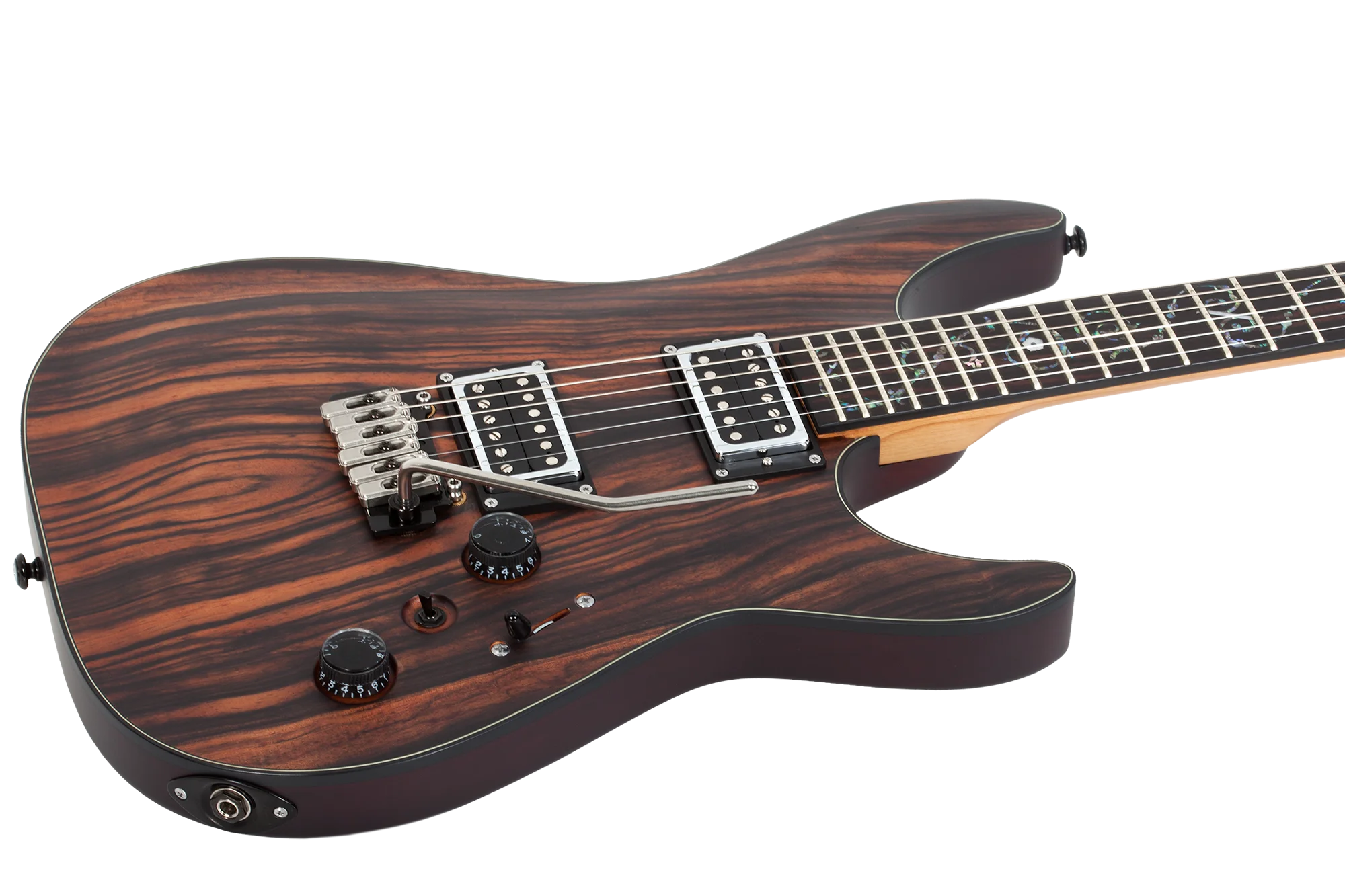 C-1 Exotic Ebony Natural Satin E-Gitarre