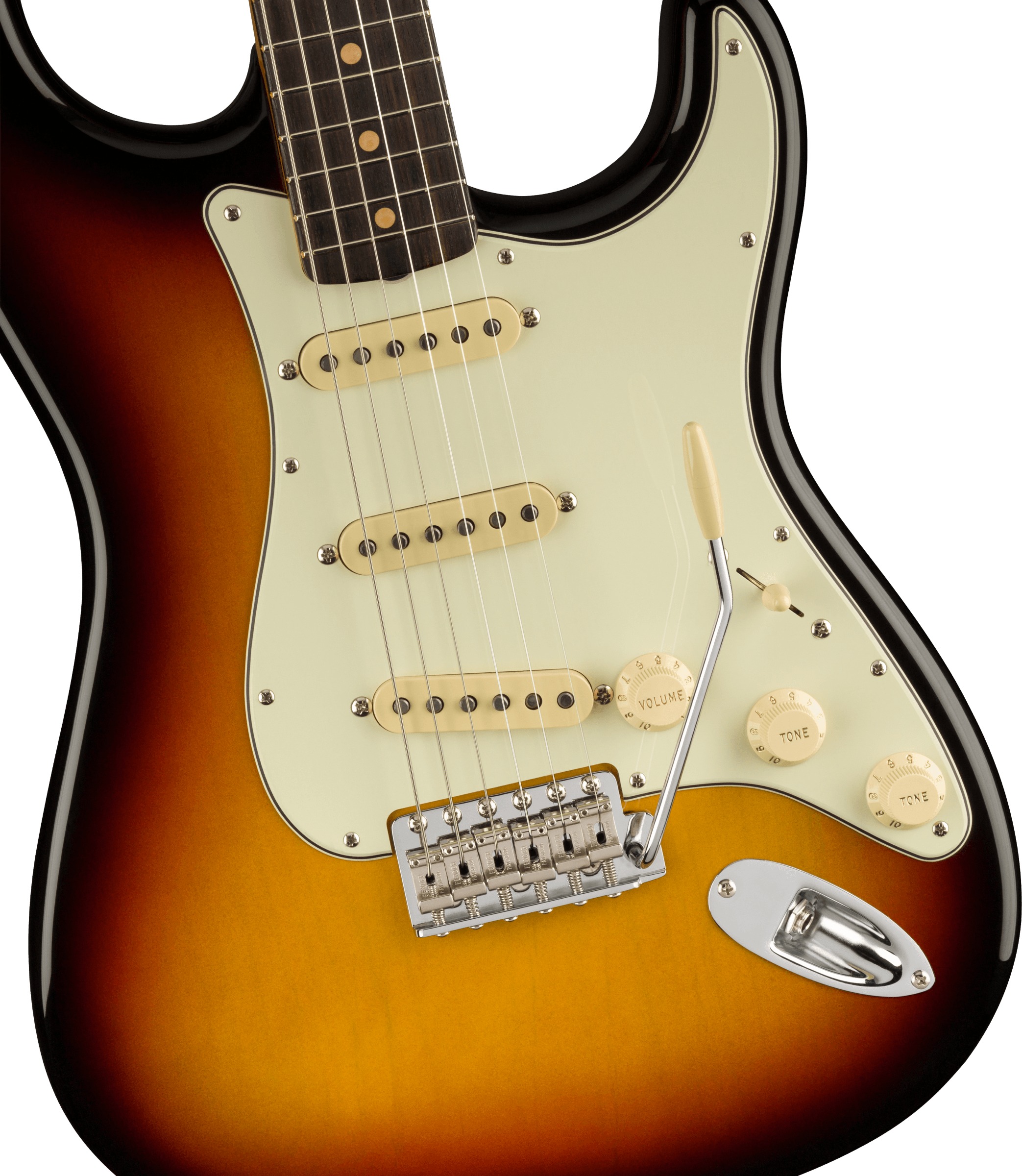 American Vintage II 1961 Stratocaster®, Rosewood Fingerboard, 3-Color Sunburst