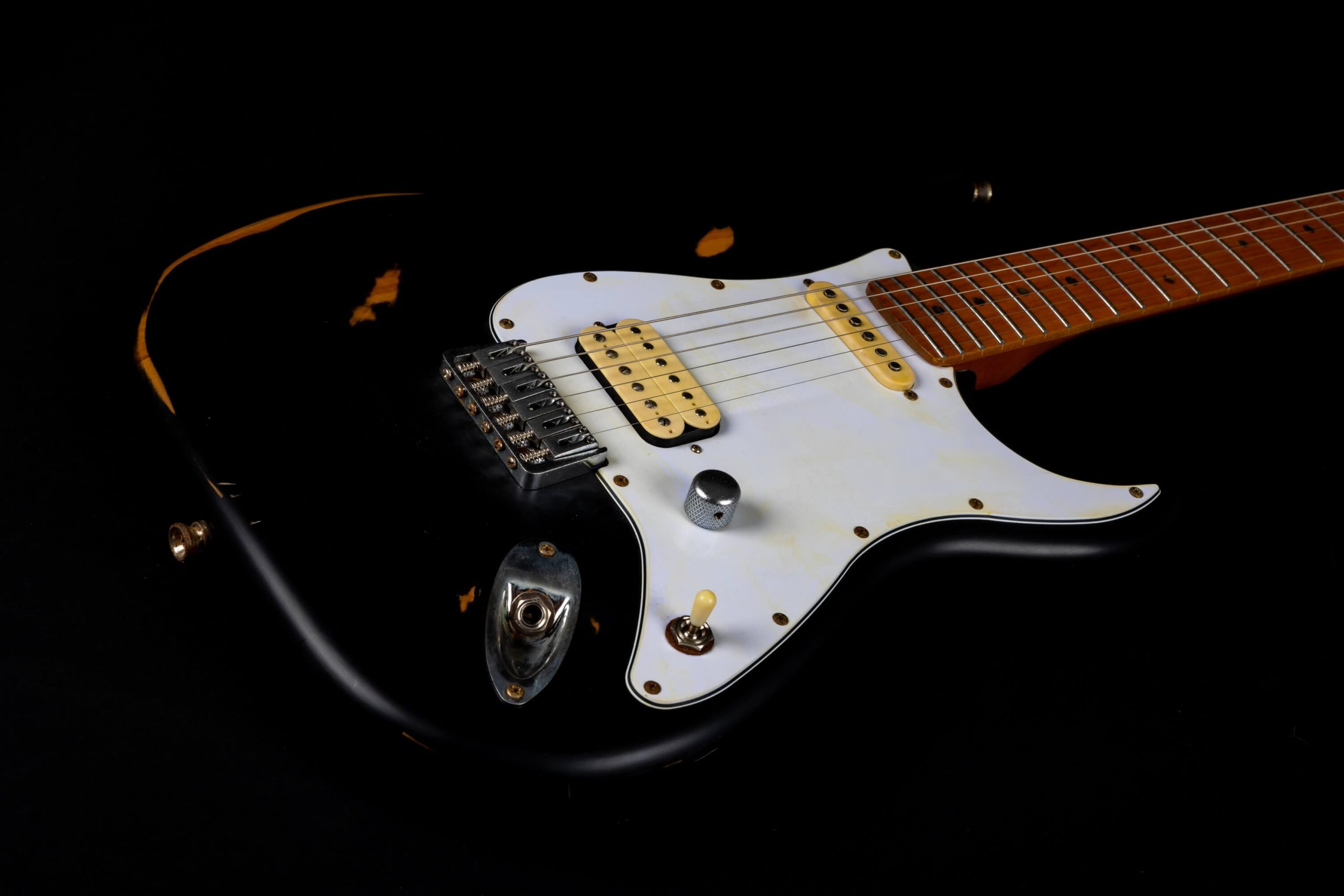JS-800 Black Relic E-Gitarre