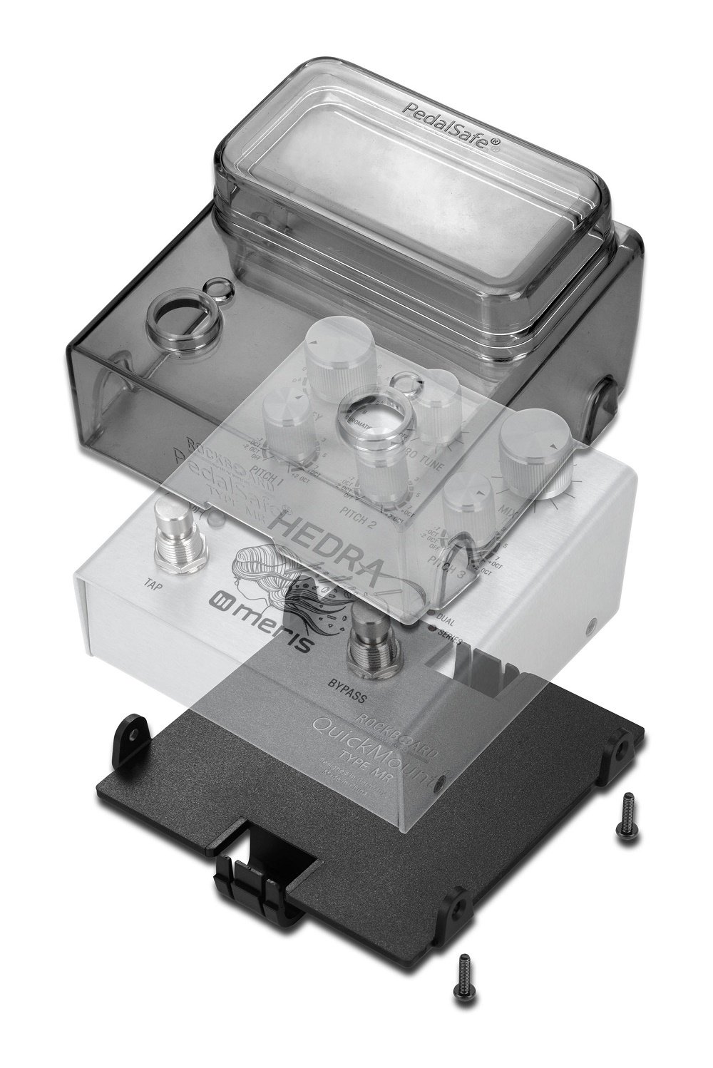 PedalSafe Type MR - Protective Cover and Rockboard Mounting Plate