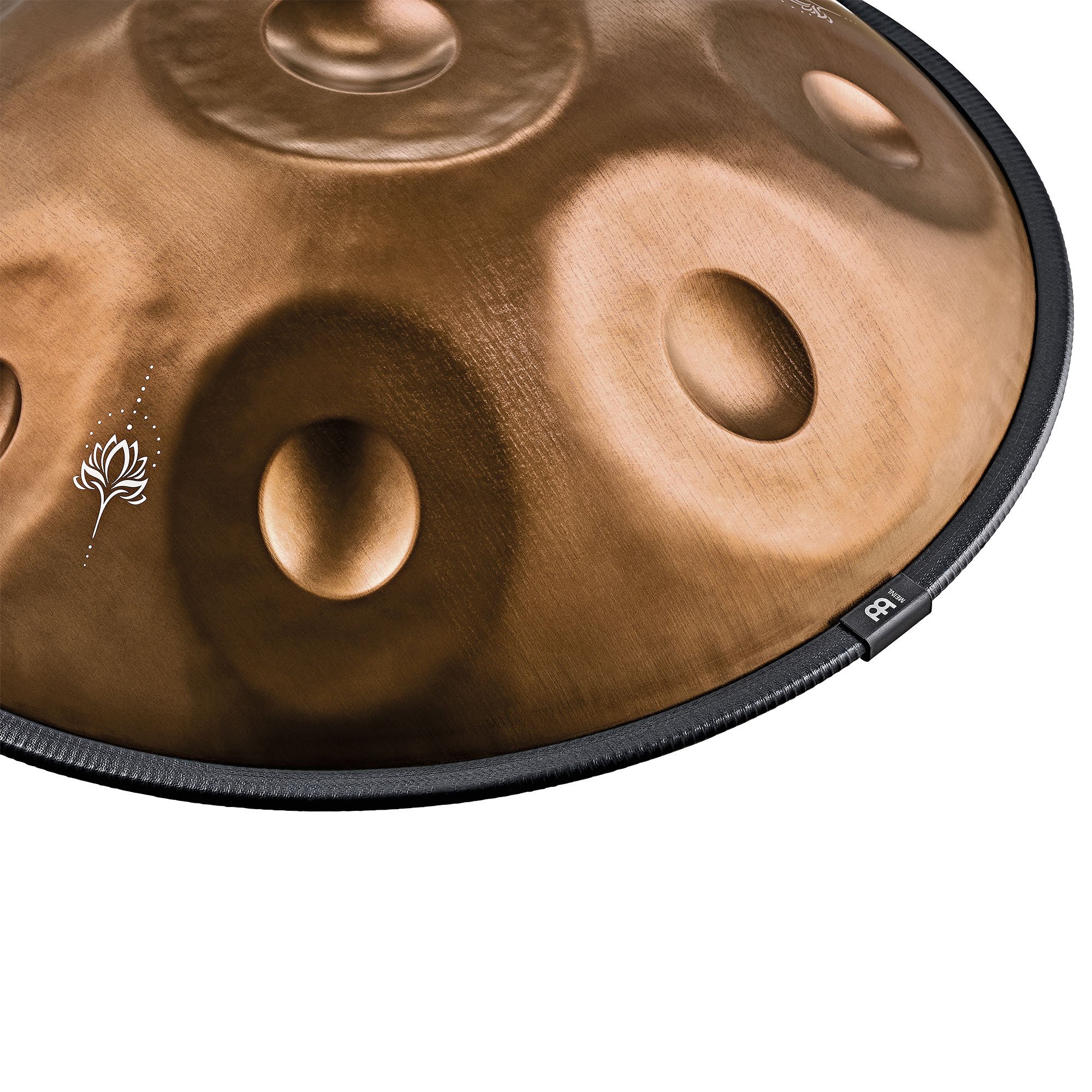 HPSTL102CU Sensory Handpan Edelstahl E La Sirena, 10 Töne, 432 Hz, Vintage-Kupfer