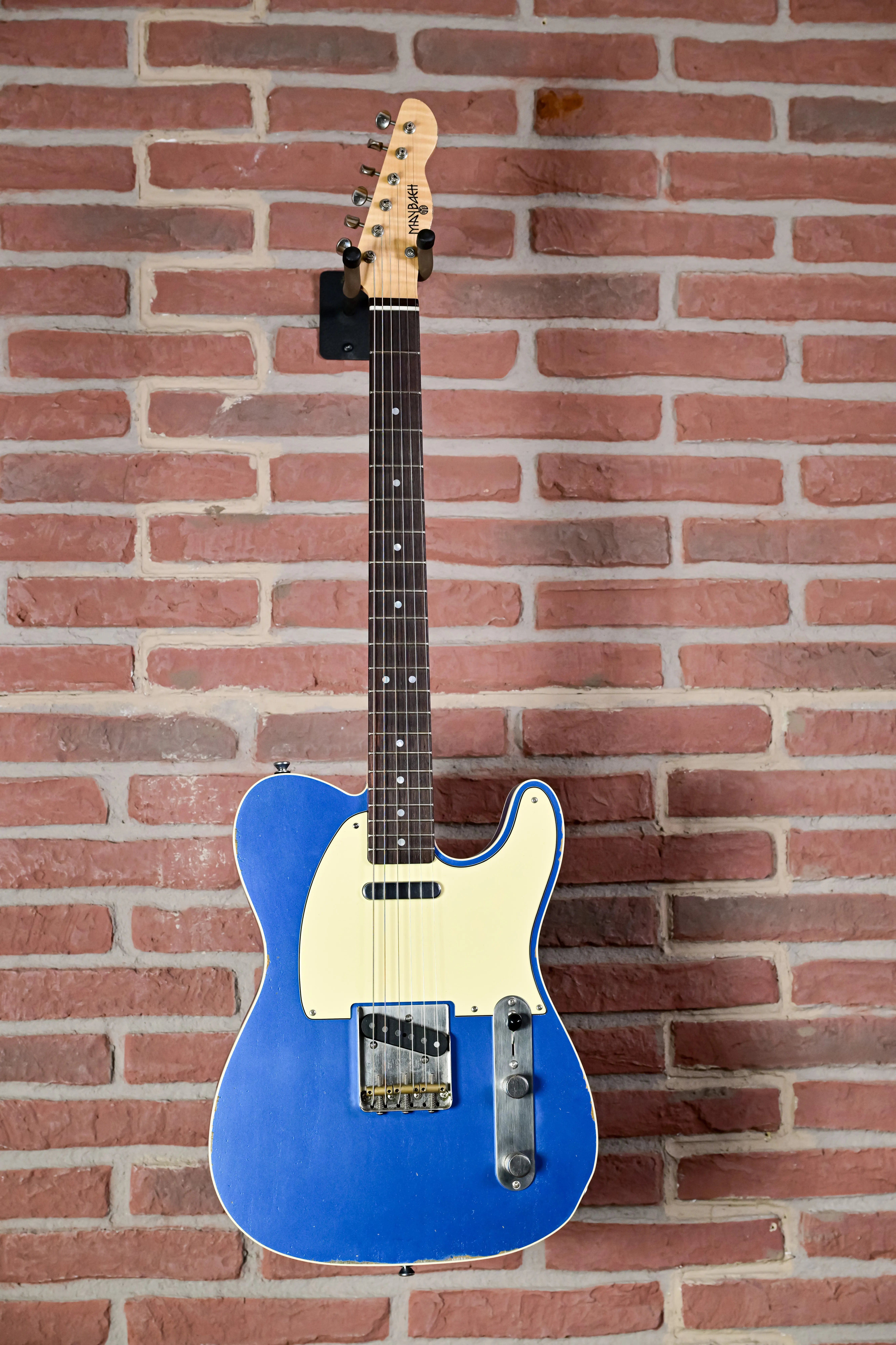 Texonian T61 Custom Lake Placid Blue Aged E-Gitarre