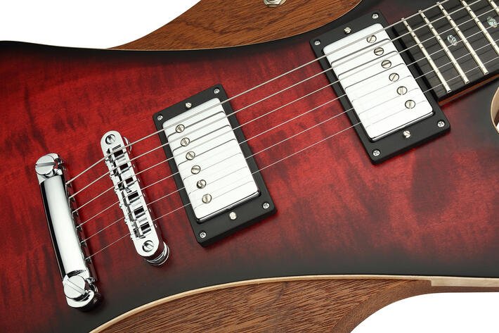 Teambuilt Pro Series Panthera II Supreme - Burgundy Blackburst Transparent High Polish, Satin Back /