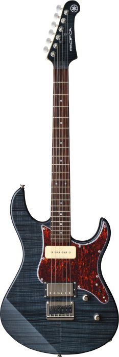 Pacifica 611 HFM TBL Black E-Gitarre