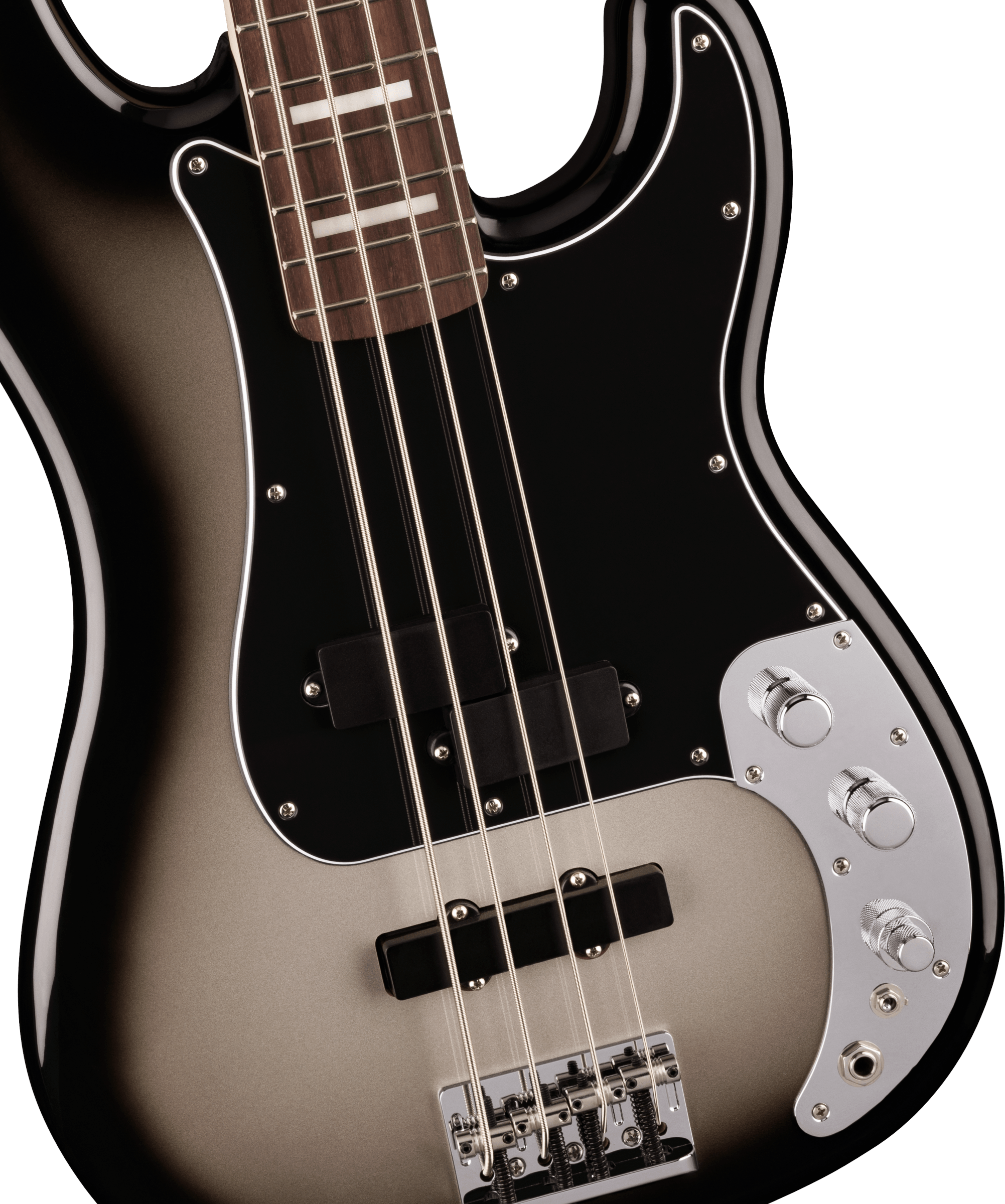 Troy Sanders Precision Bass®, Rosewood Fingerboard, Silverburst
