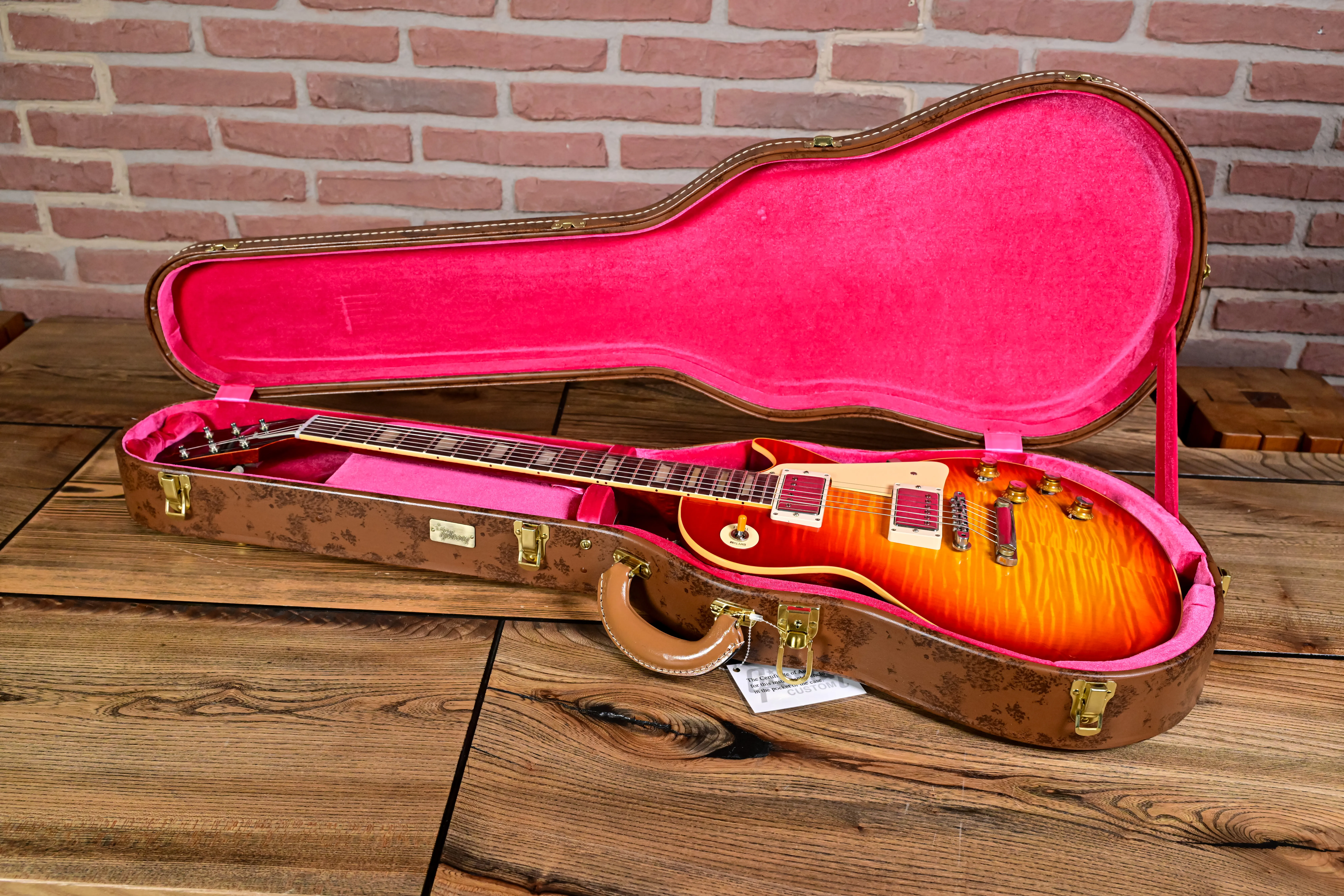 1960 Les Paul Standard Reissue VOS Washed Cherry Sunburst Custom Shop