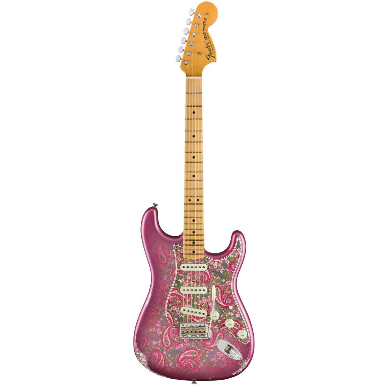 2018 Limited Edition '68 Paisley Strat® Relic® - E-Gitarre Pink