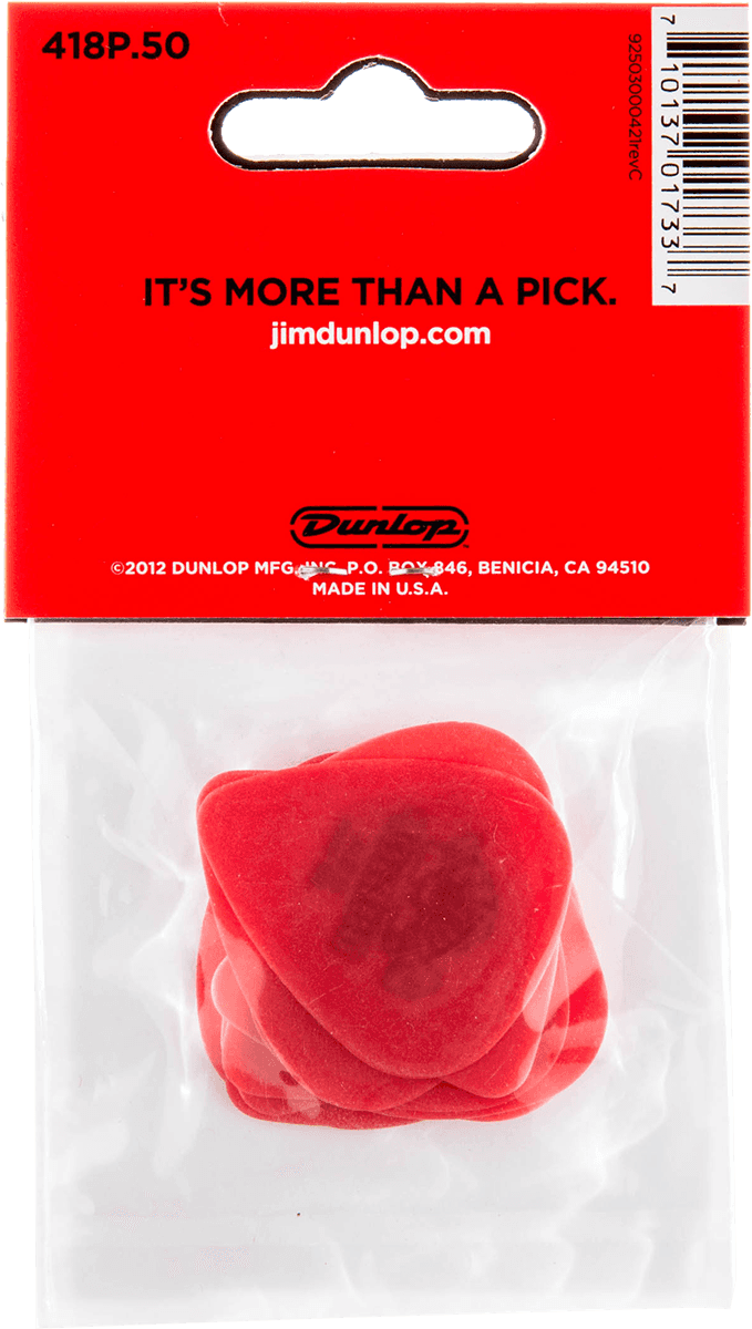 Tortex Standard Picks, Player's Pack, 12 pcs., red, 0.50 mm