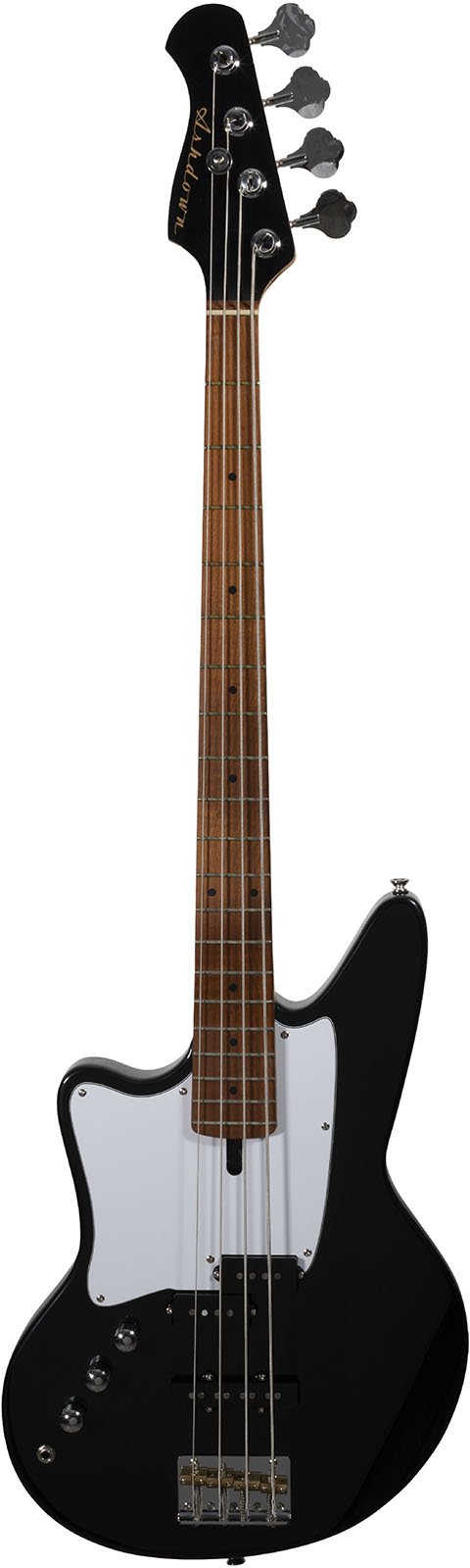 The Saint E-Bass Gloss Black Lefthand