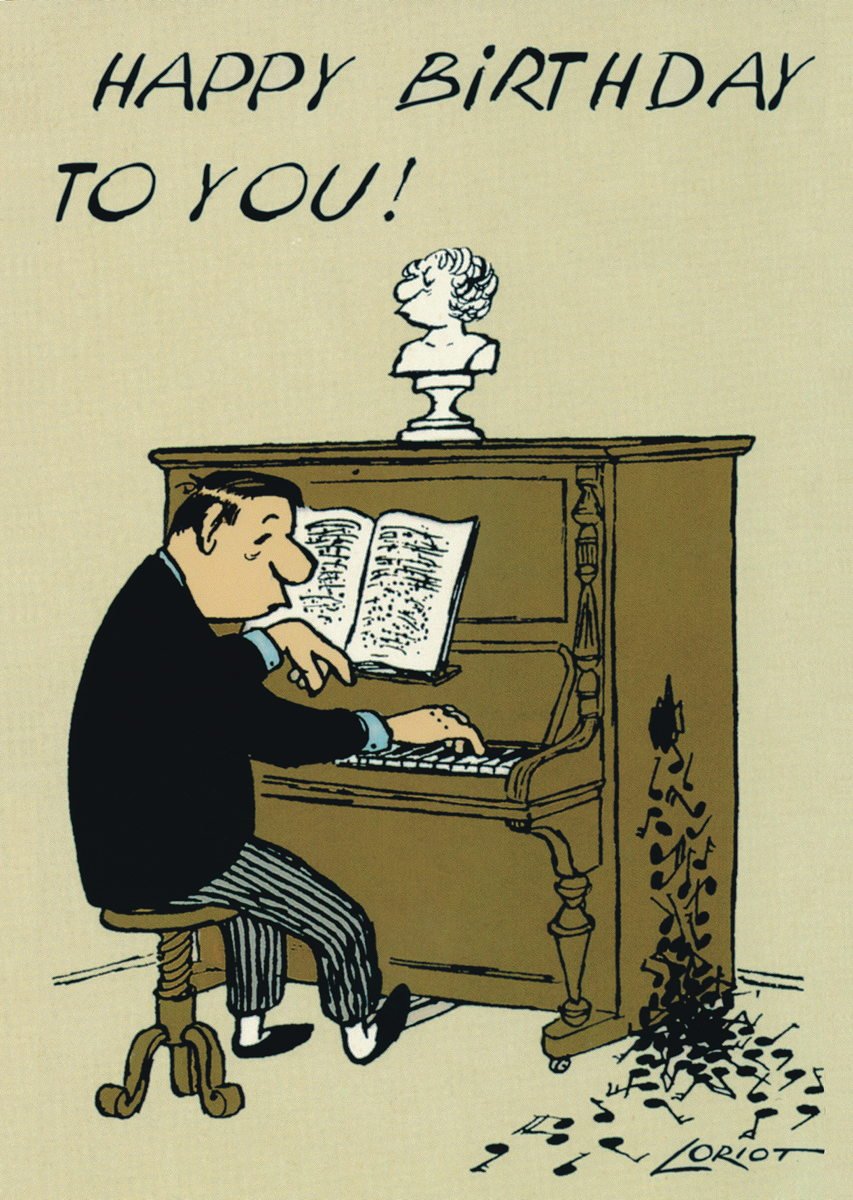 Happy Birthday to you Postkarte