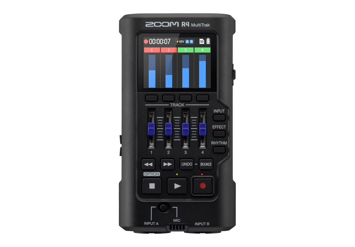 R4 MultiTrak - Portabler 4-Spur-Audiorecorder