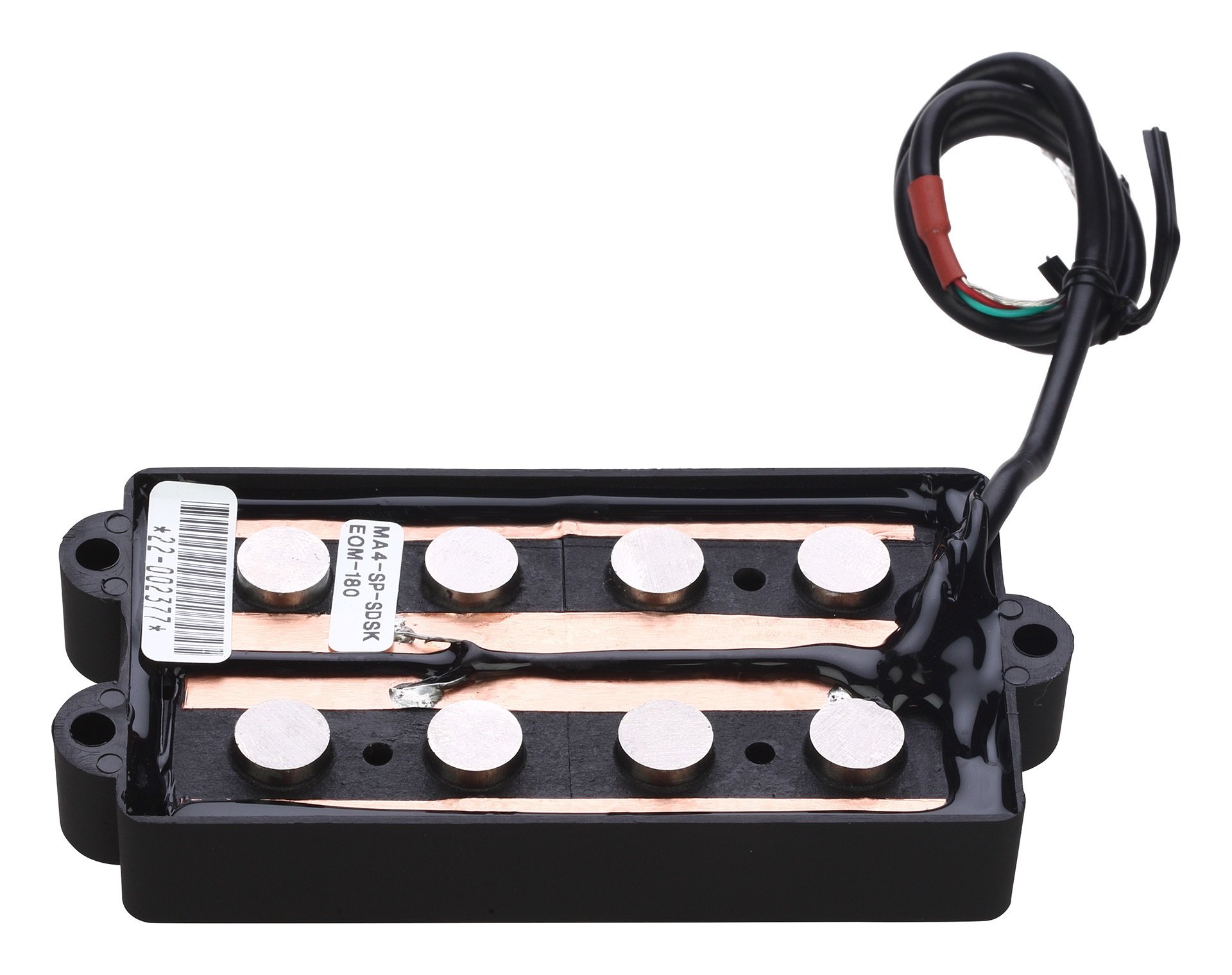 MM-Style Humbucker Bass Pickup, Quad Coil, 4-String - Bridge