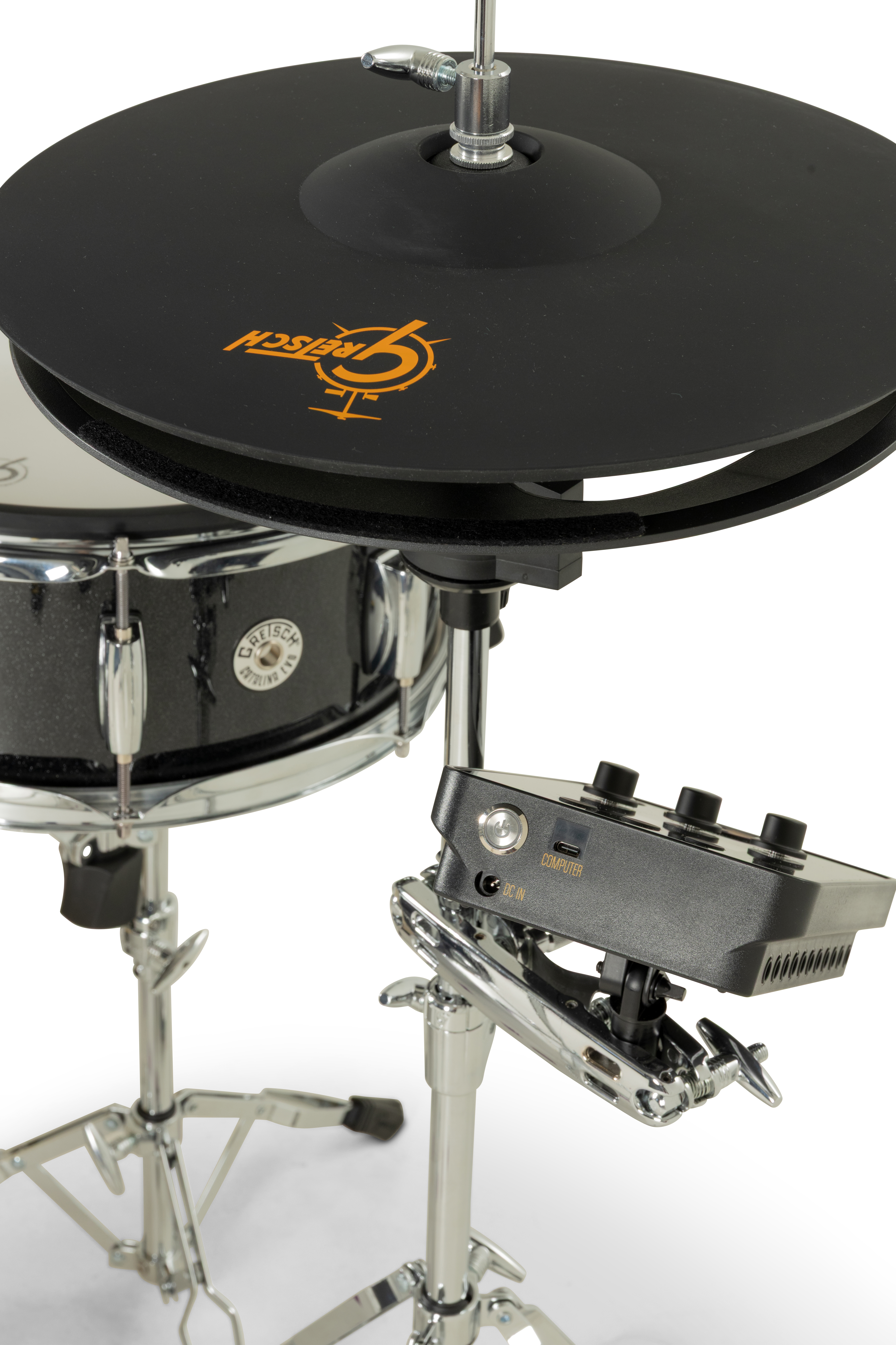Catalina Evo 4pc Drumset Black Sparkle
