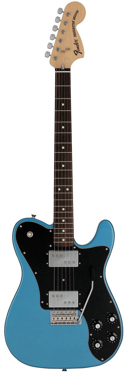 Made in Japan Limited 70s Telecaster® Deluxe, with Tremolo, Lake Placid Blue