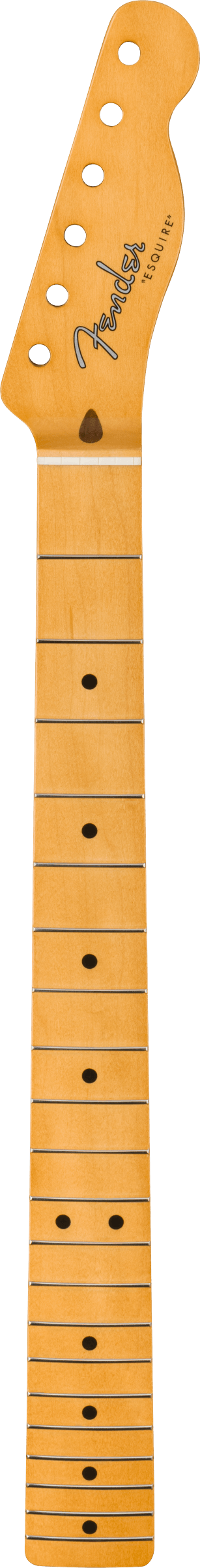 50's Esquire Neck, 21 Vintage Frets, 7.25", U Shape, Maple