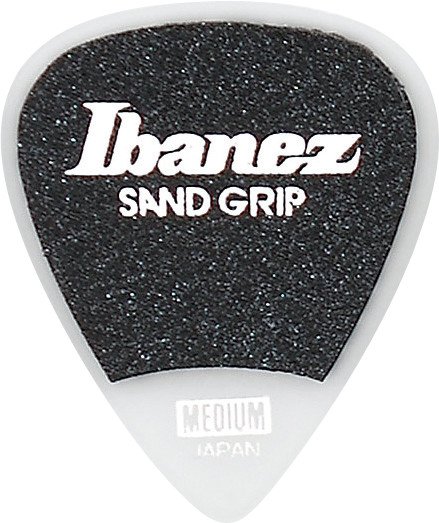 Flat Pick Sand Grip weiß (6 Stück)