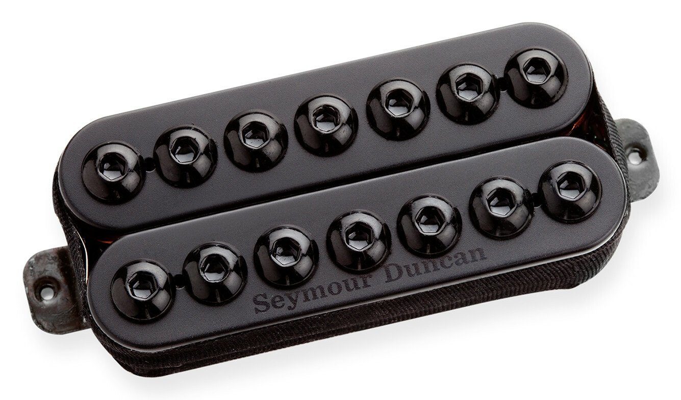 SH-8b - Invader Bridge Humbucker, 7-String, Passive Mount - Black