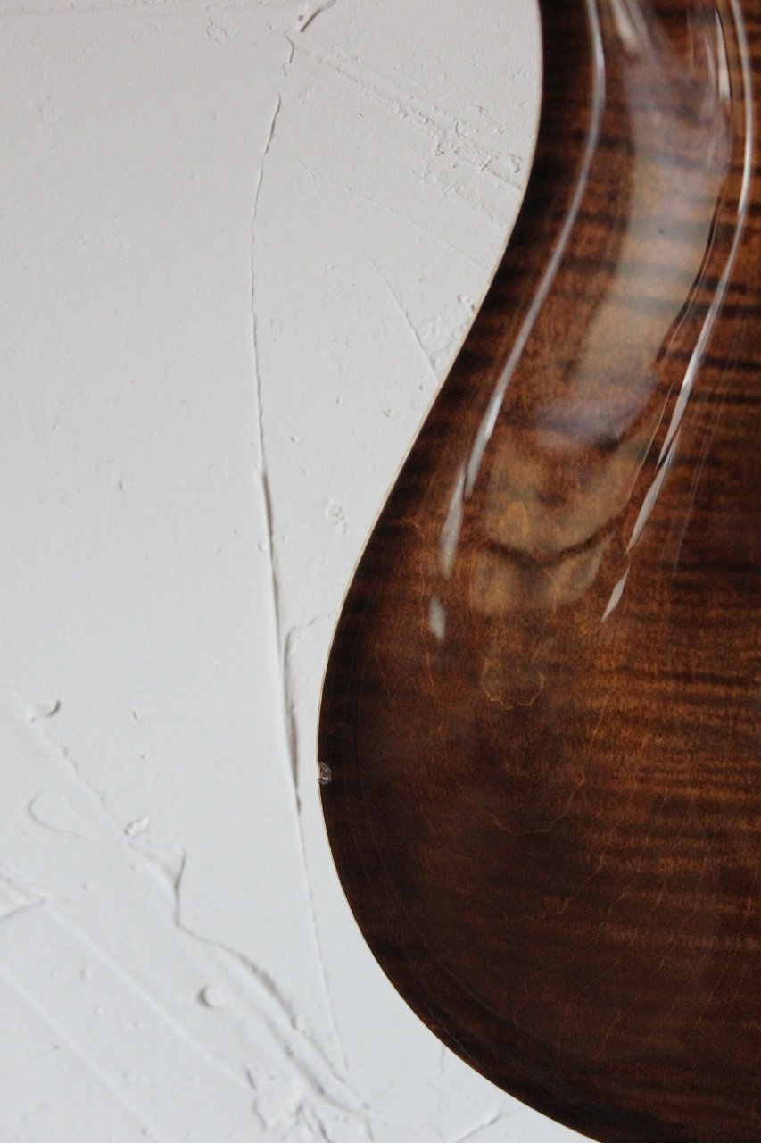Framus Masterbuilt Diablo Supreme - Antique Tobacco Transparent High Polish / Satin Back & Sides  20