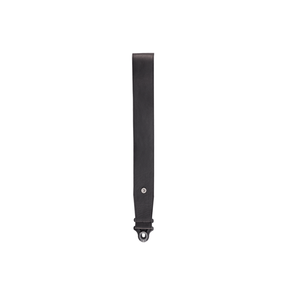 Comfort Auto Lock-Gitarrengurt aus Leder, 2.5" - Black