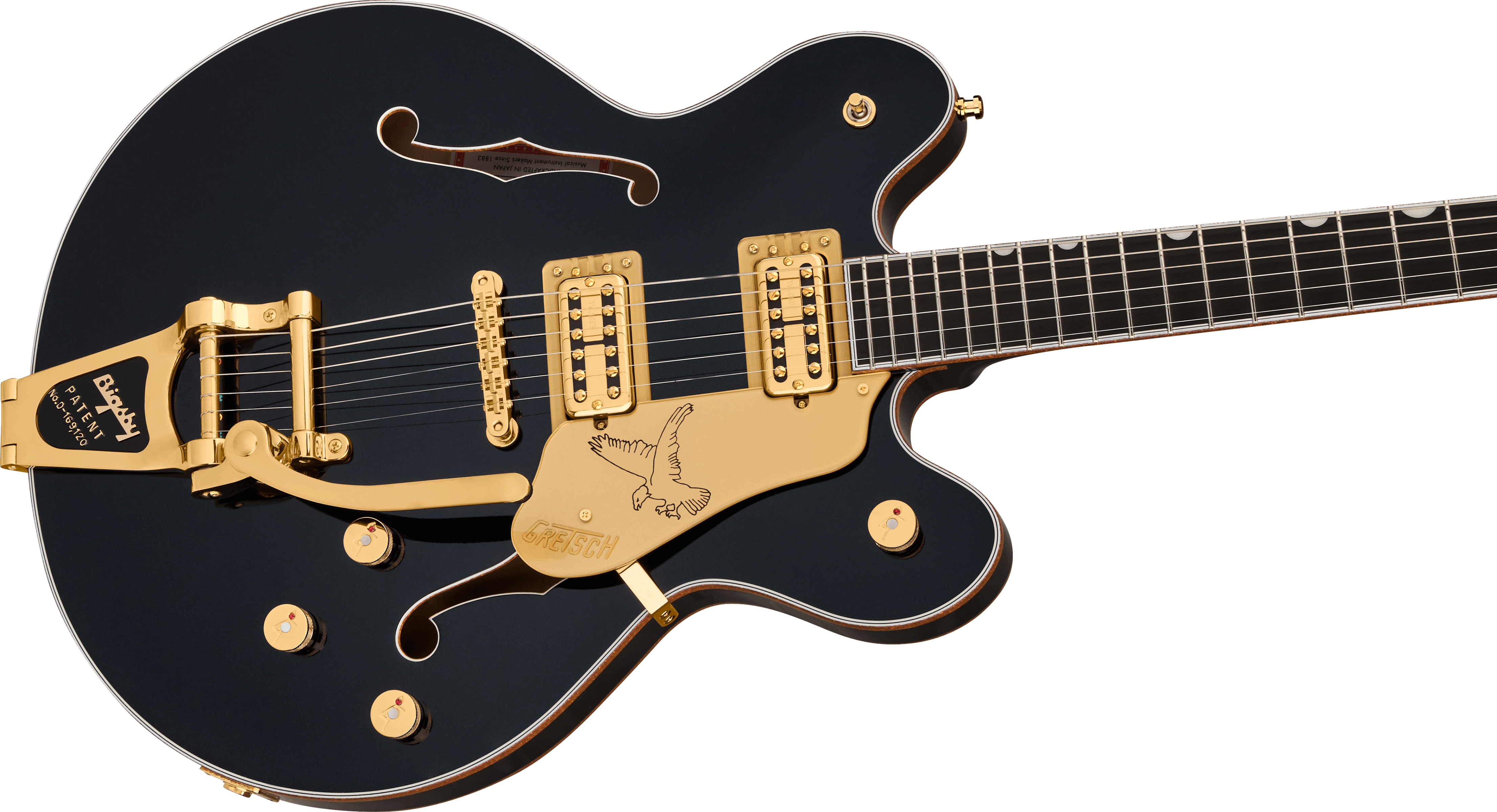 Falcon Center Block LTD with String-Thru Bigsby Midnight Sapphire