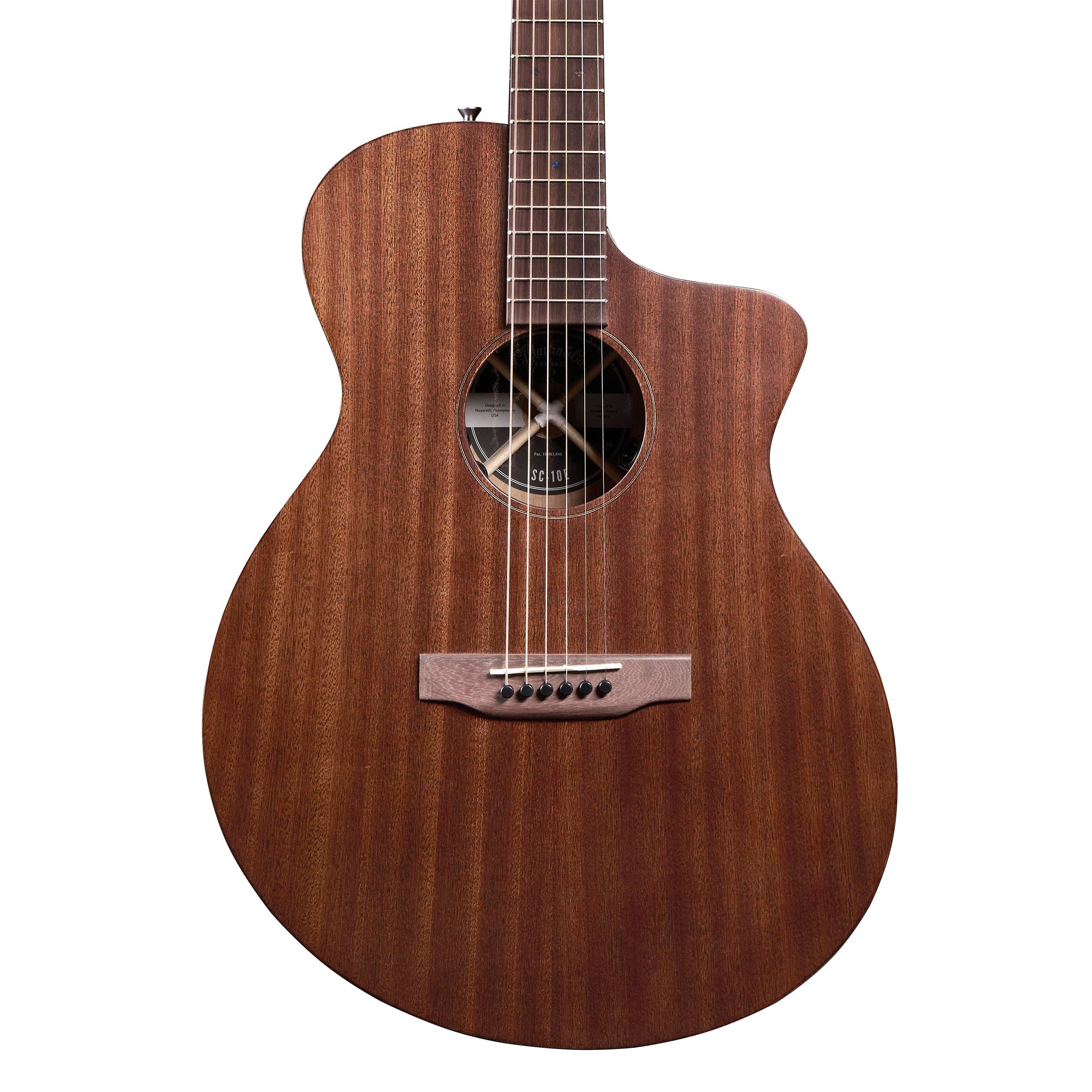 SC-10E Modern Sapele Westerngitarre