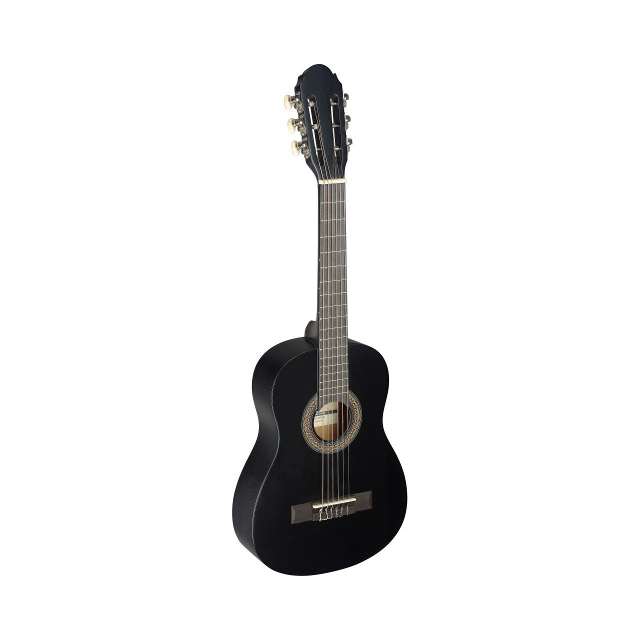 C405 M BLK 1/4 Konzertgitarre, schwarz matt