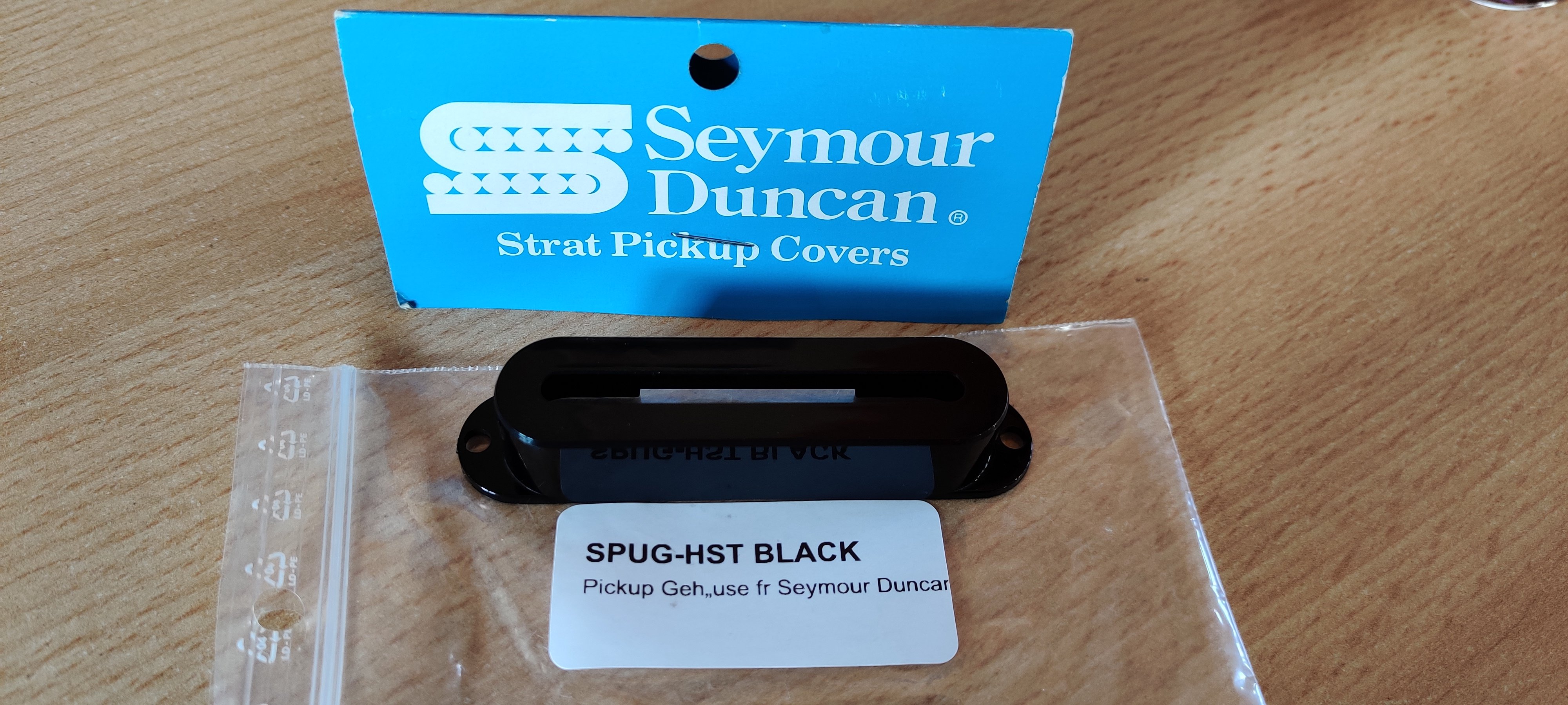 Pickup Cover, Hot Strat, black (1 Stück)