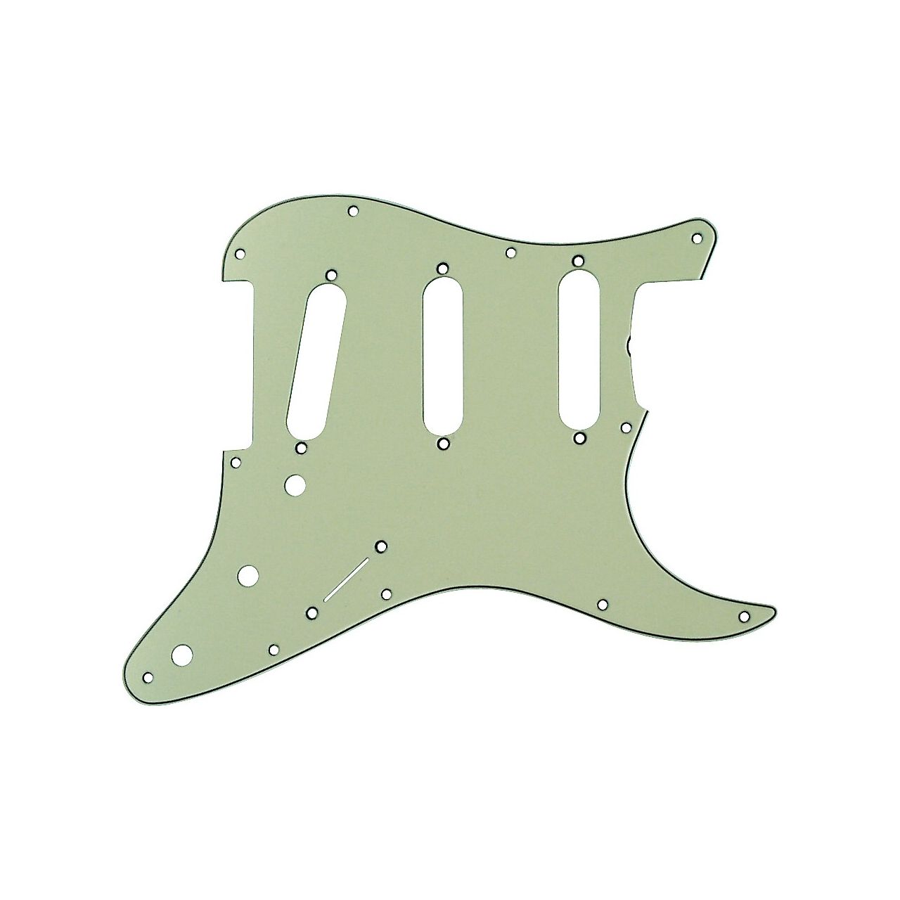 3-Ply Mint Green 11-Hole Vintage Mount S/S/S Stratocaster Pickguard
