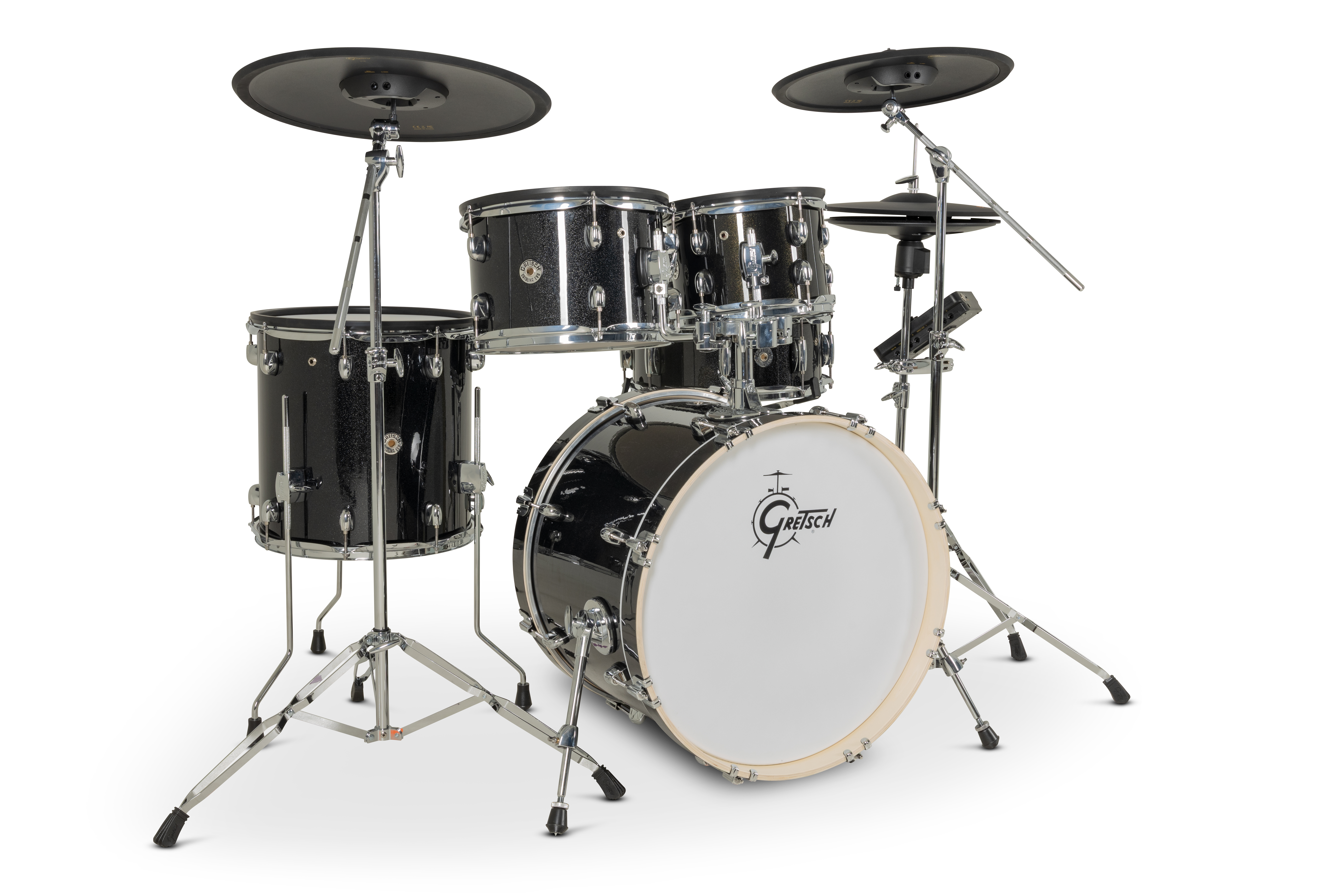Catalina Evo 5PC Drumset Black Sparkle
