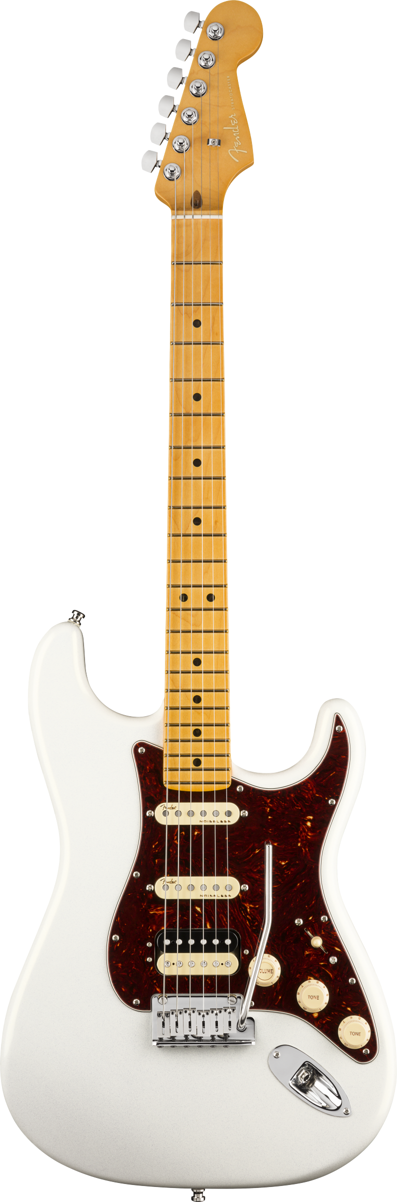American Ultra Stratocaster® HSS, Maple Fingerboard, Arctic Pearl