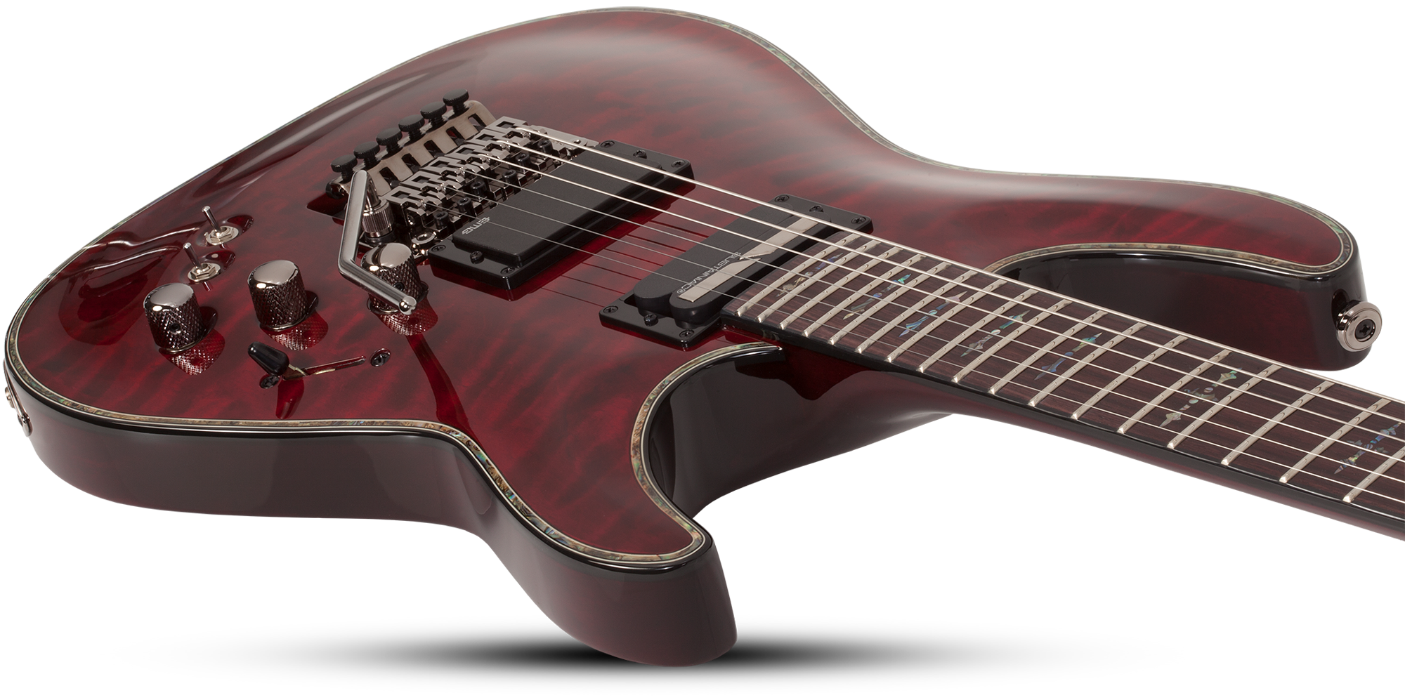 Hellraiser C-1 FR S Black Cherry E-Gitarre